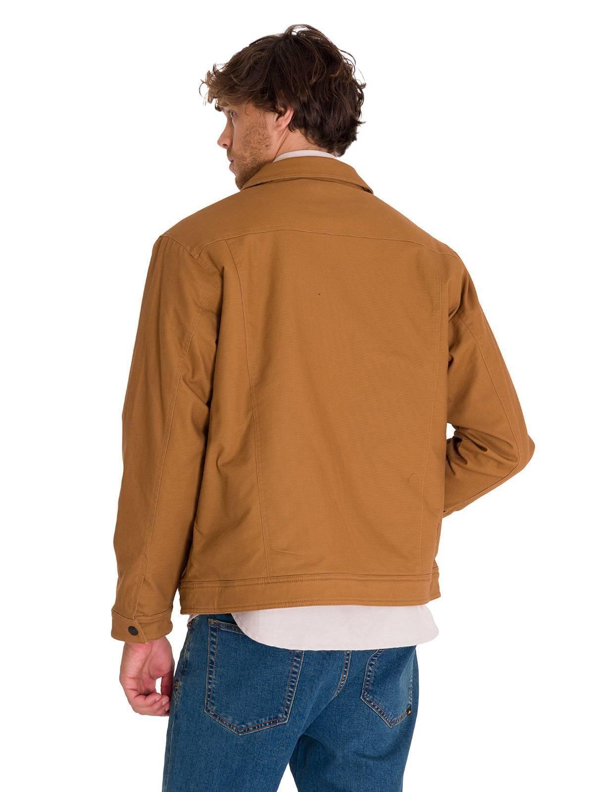 Chaqueta Trucker Hombre Café-3