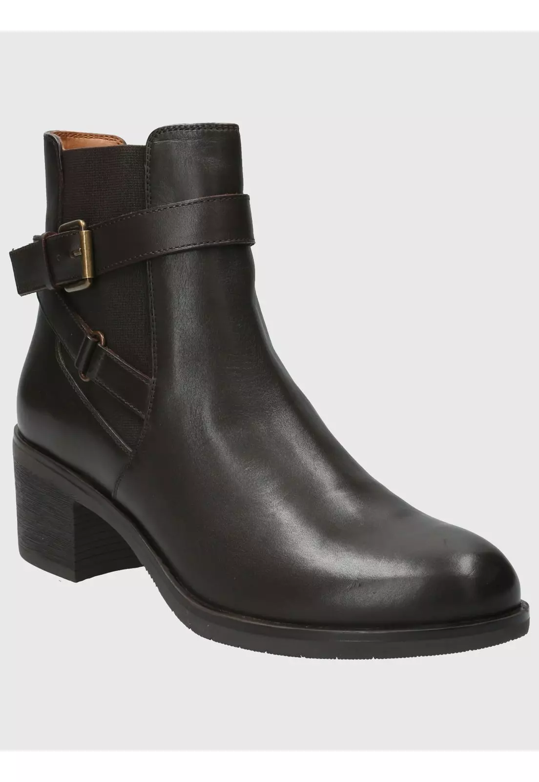 Botin Cuero Mujer Quinn Café-0