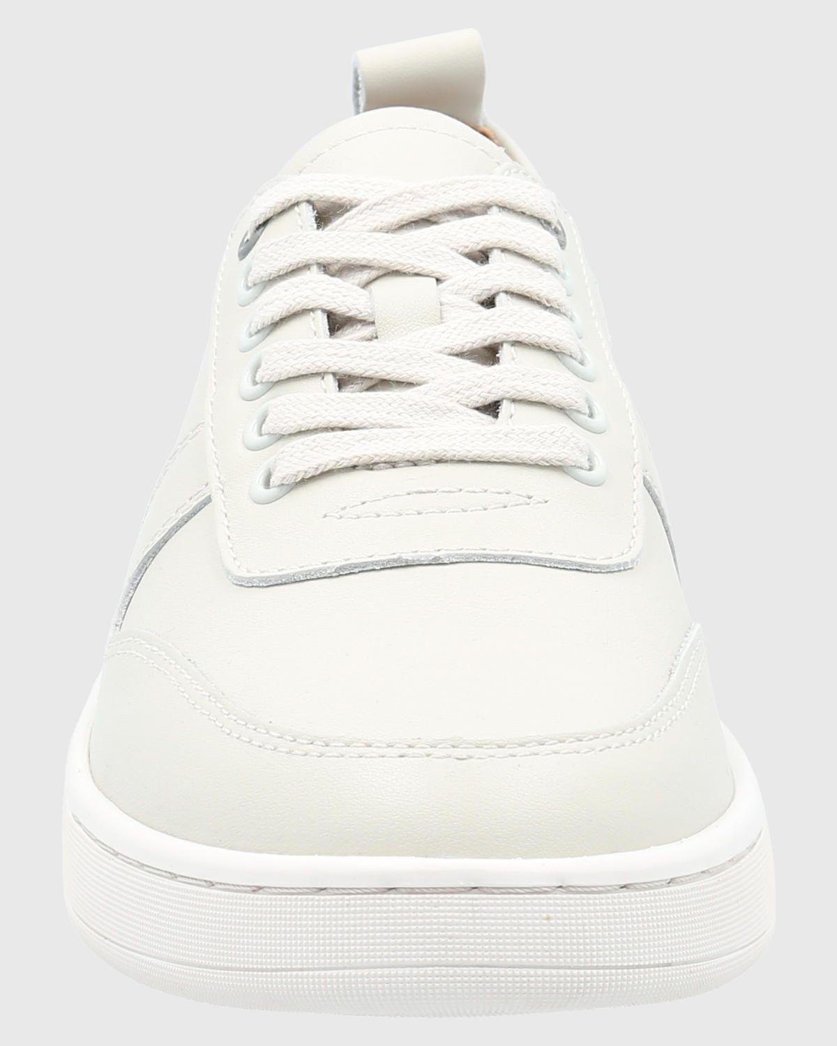 Zapatilla Cuero Mujer Lilem Blanco-3