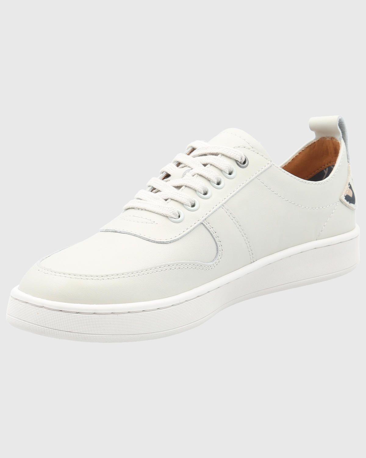 Zapatilla Cuero Mujer Lilem Blanco-4