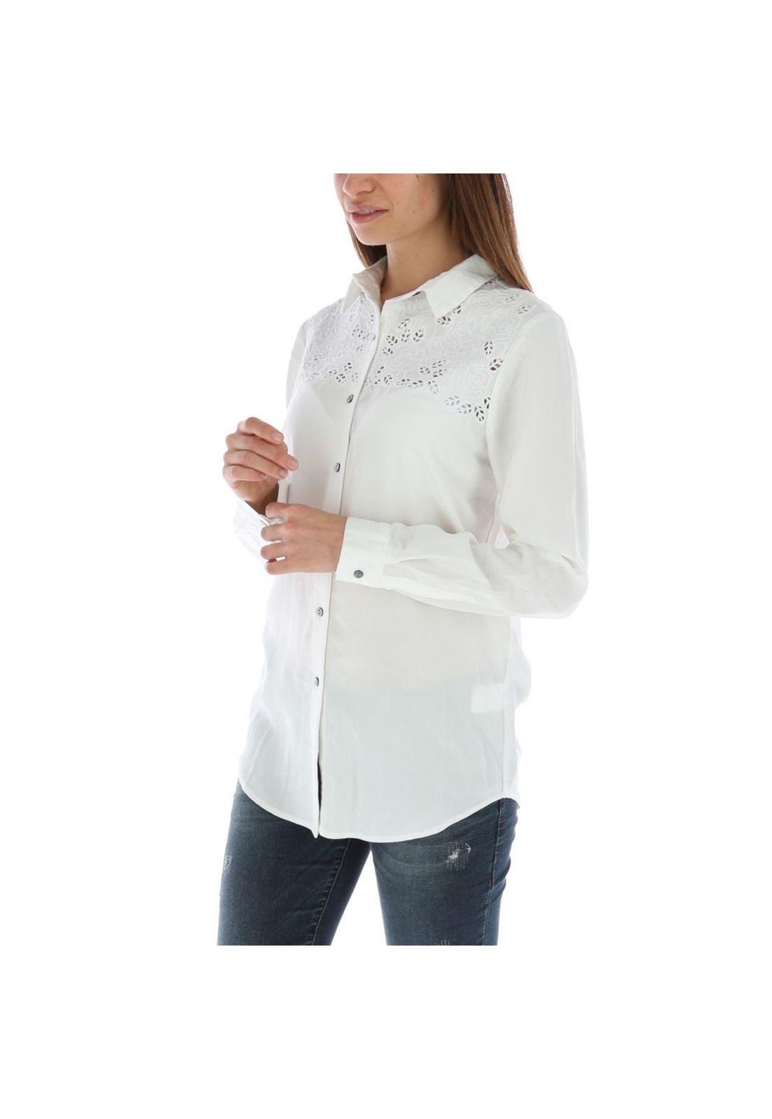 Blusa Viscosa Fresia Blanco Mujer Rockford-0