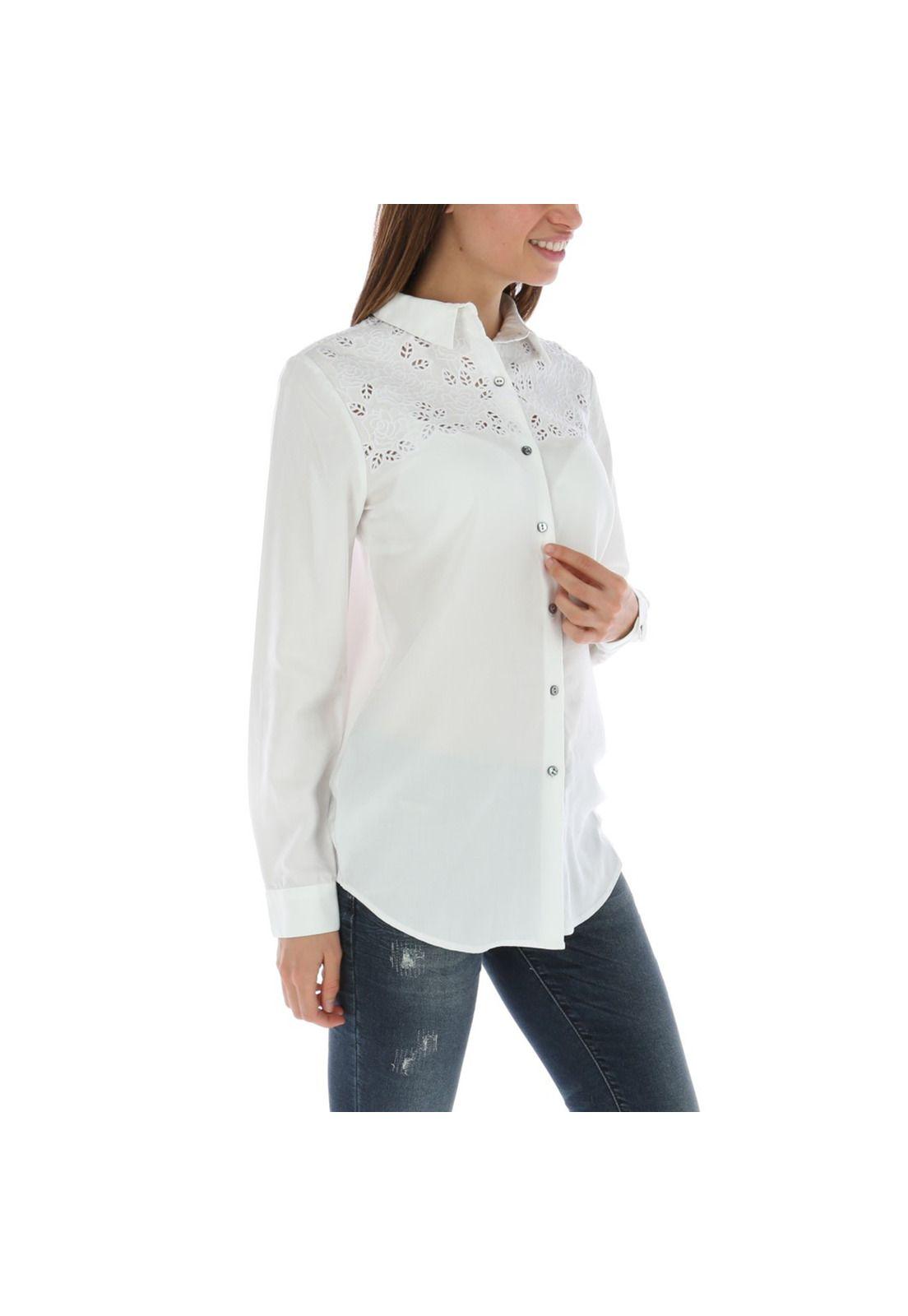 Blusa Viscosa Fresia Blanco Mujer Rockford-2