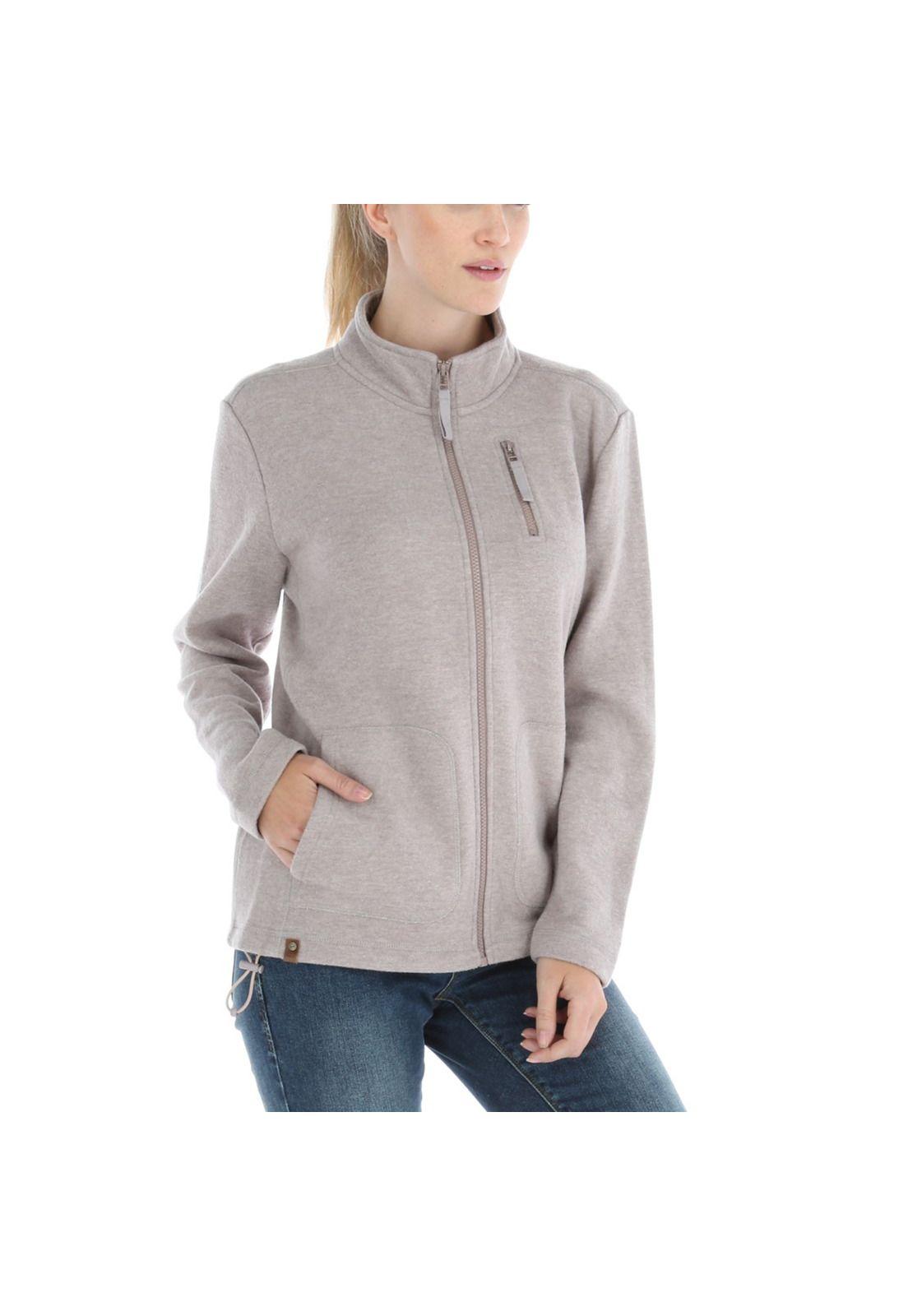 Chaleco Mujer Algodón Elisa Taupe-3