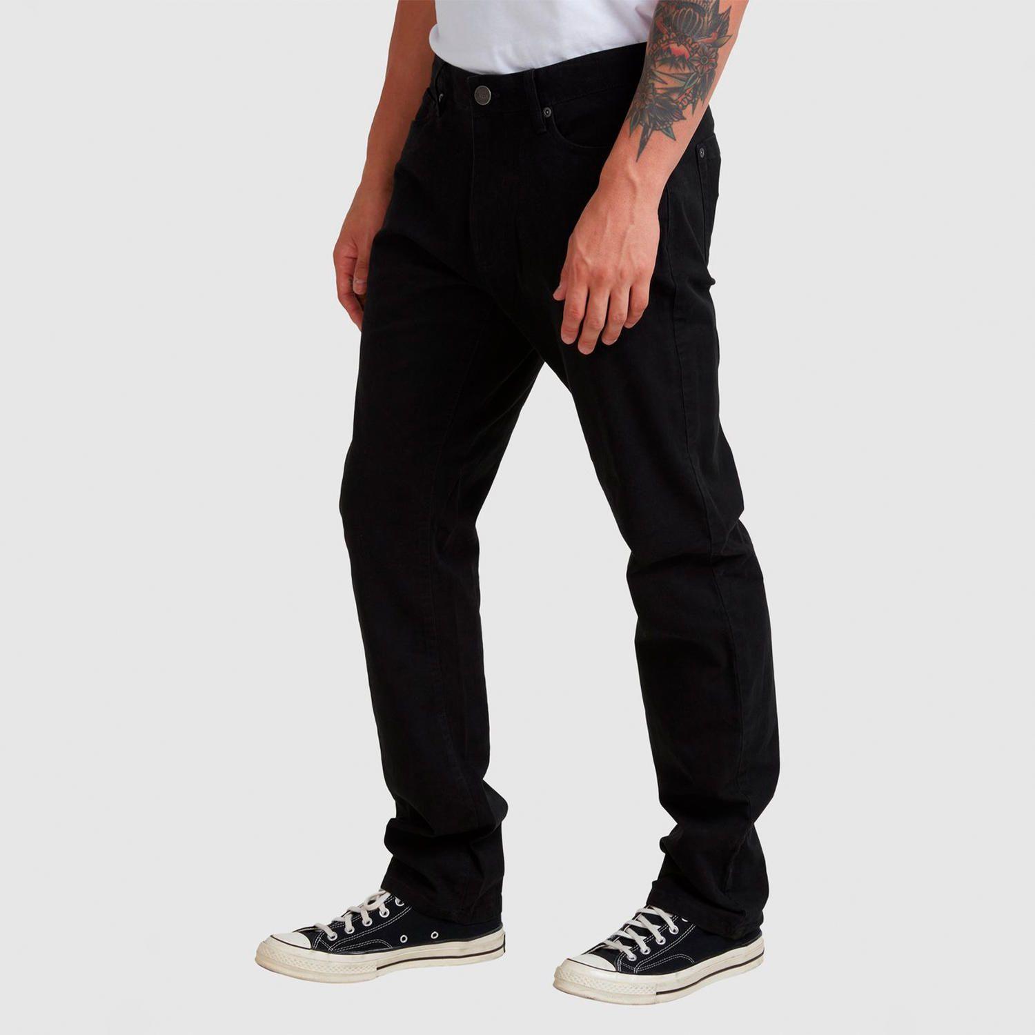 Pantalón Hombre Daggers Twill Negro-3