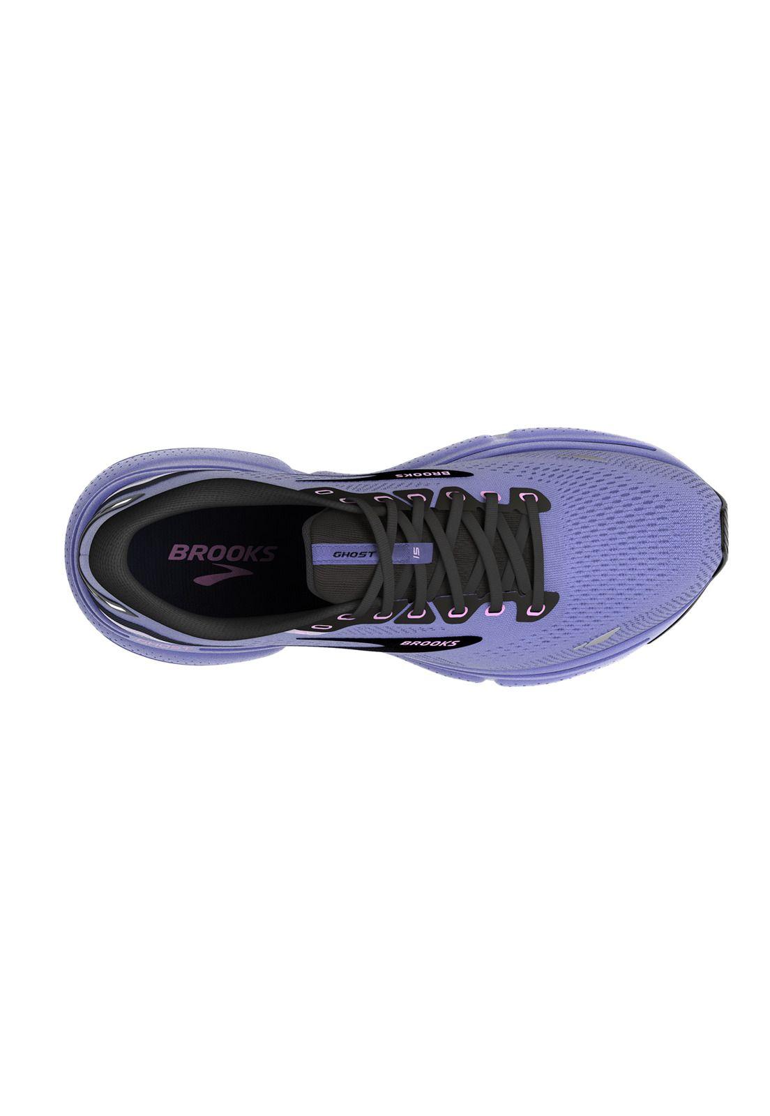 Zapatilla Running Ghost 15 Morado Mujer-4