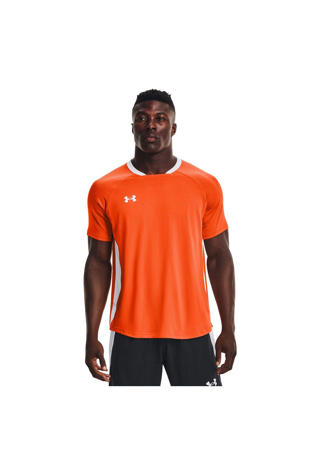 Polera UA Match 2.0 para hombre Naranjo-3