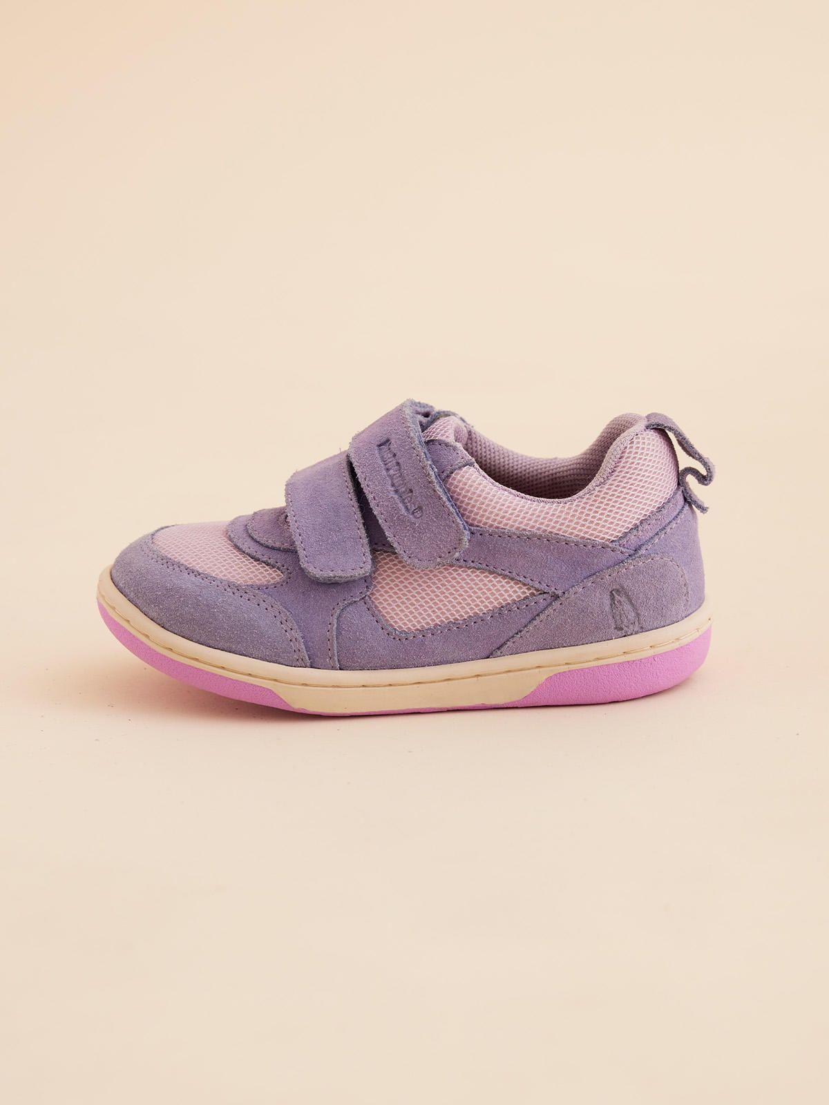 Zapatilla Cuero Morada Niña Lazo Pro  (26-29)-1
