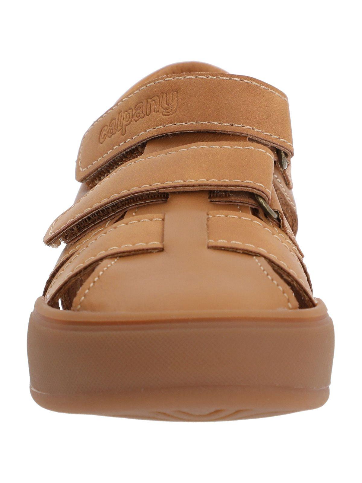 Sandalia Cuero Ergonómica Nino Kentucky Café-5