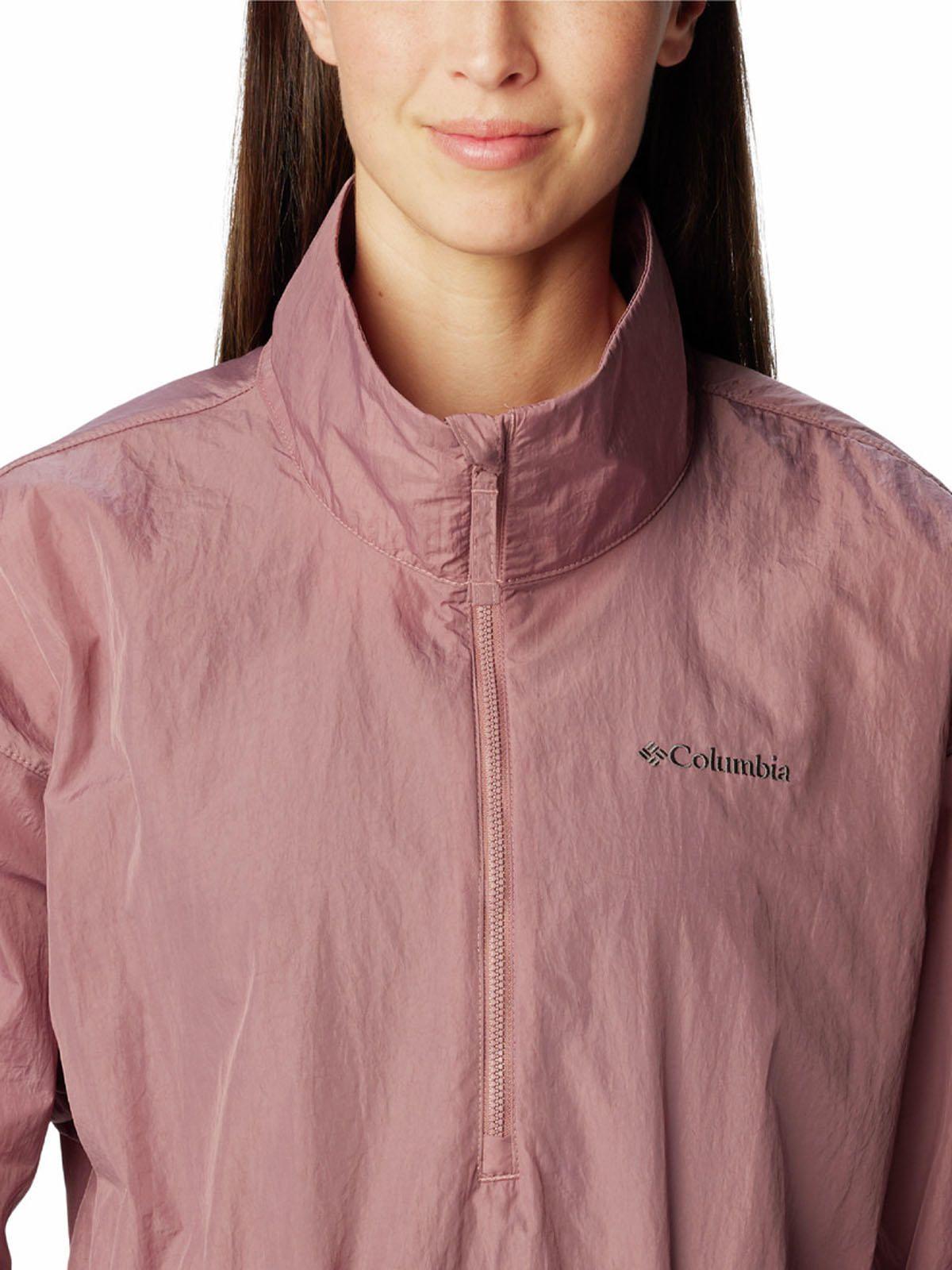 Cortaviento Mujer Paracutie Anorak Rosado-3