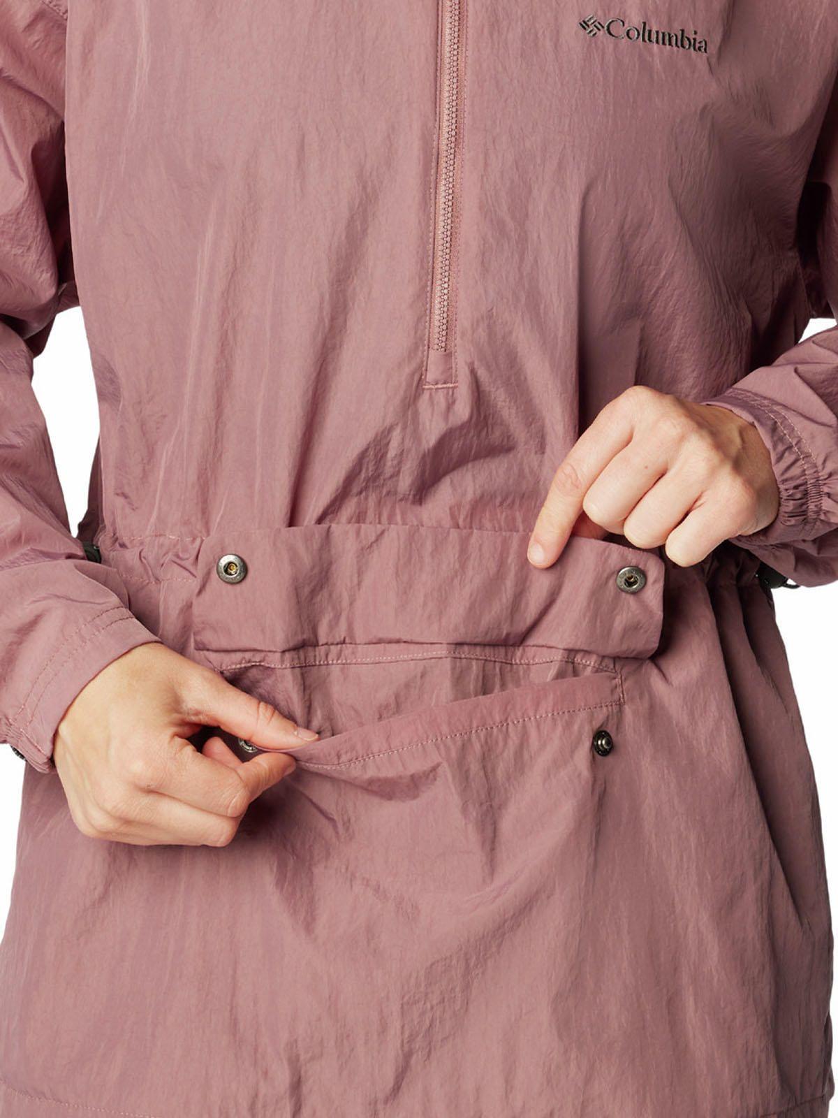 Cortaviento Mujer Paracutie Anorak Rosado-5