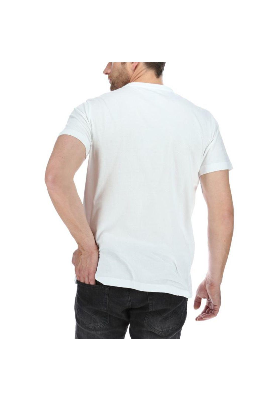Polera Mc Hombre Palms Tee Blanco-2