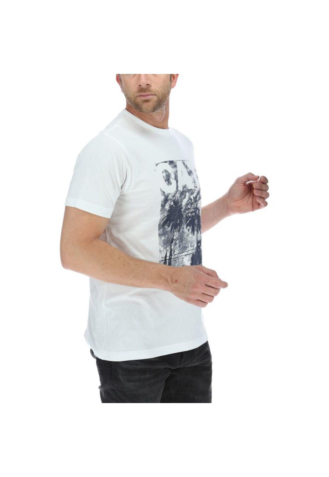 Polera Mc Hombre Palms Tee Blanco-3