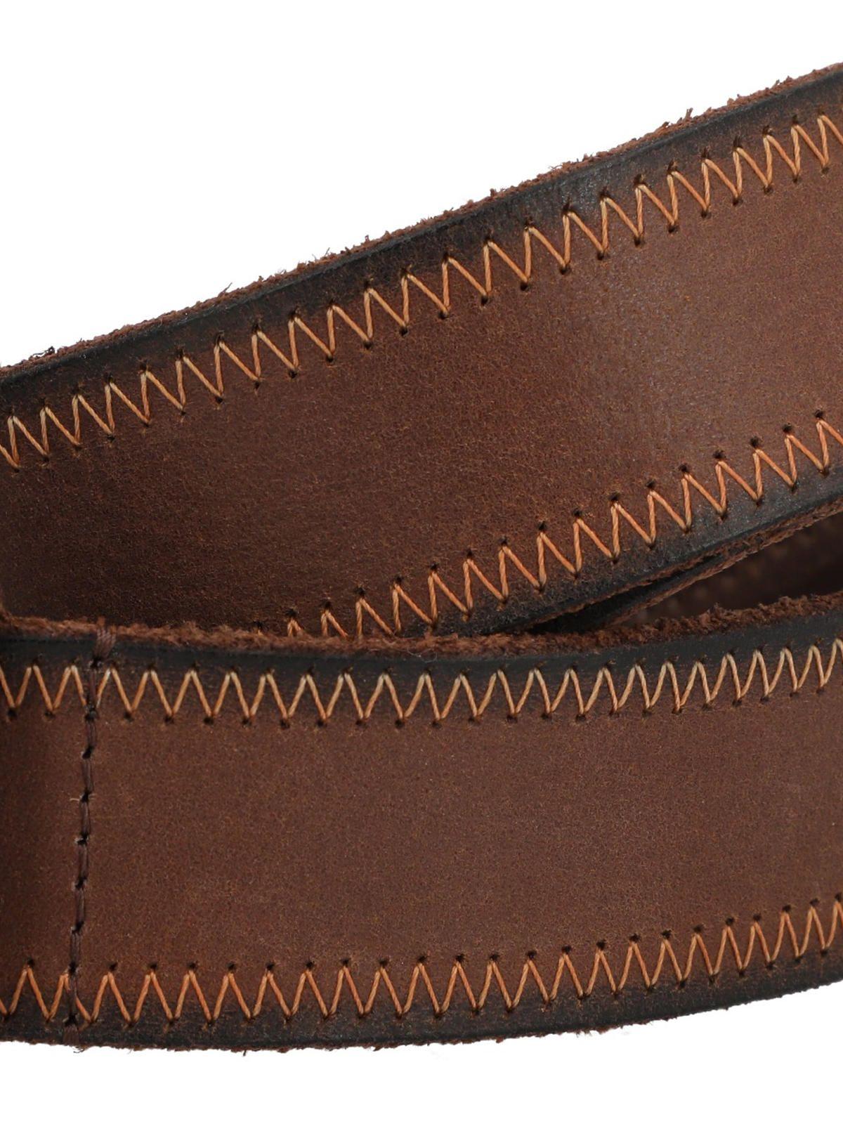 Cinturon Cuero Hombre Rf Festa Café-2