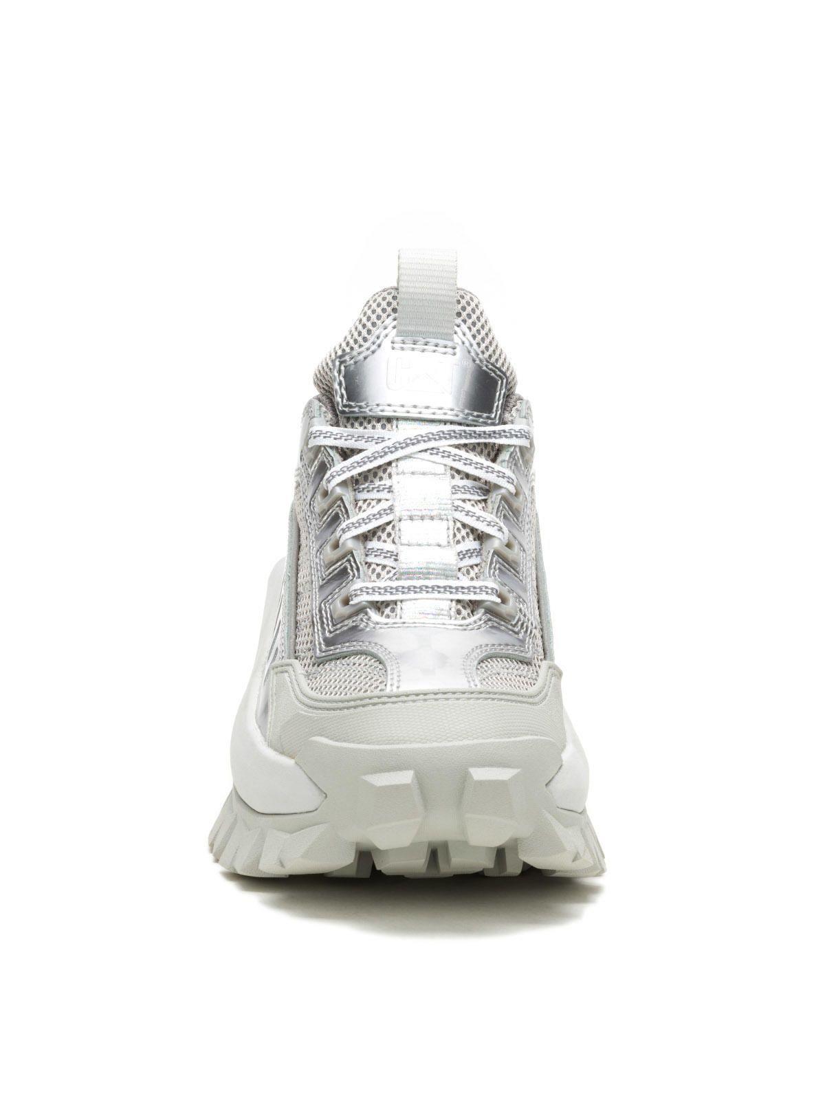 Zapatilla Cuero Mujer Intruder Max Lace Ch Plateado-4