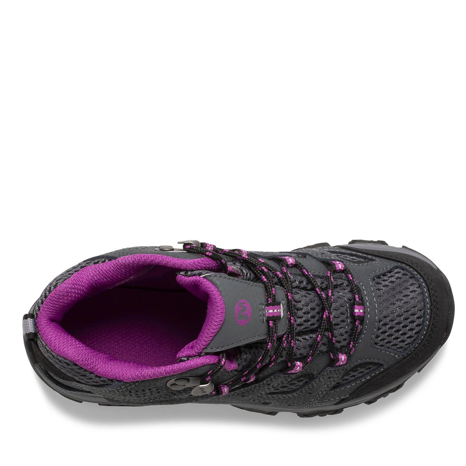 Botín impermeable Niña Moab 3 Mid WP Granito-2