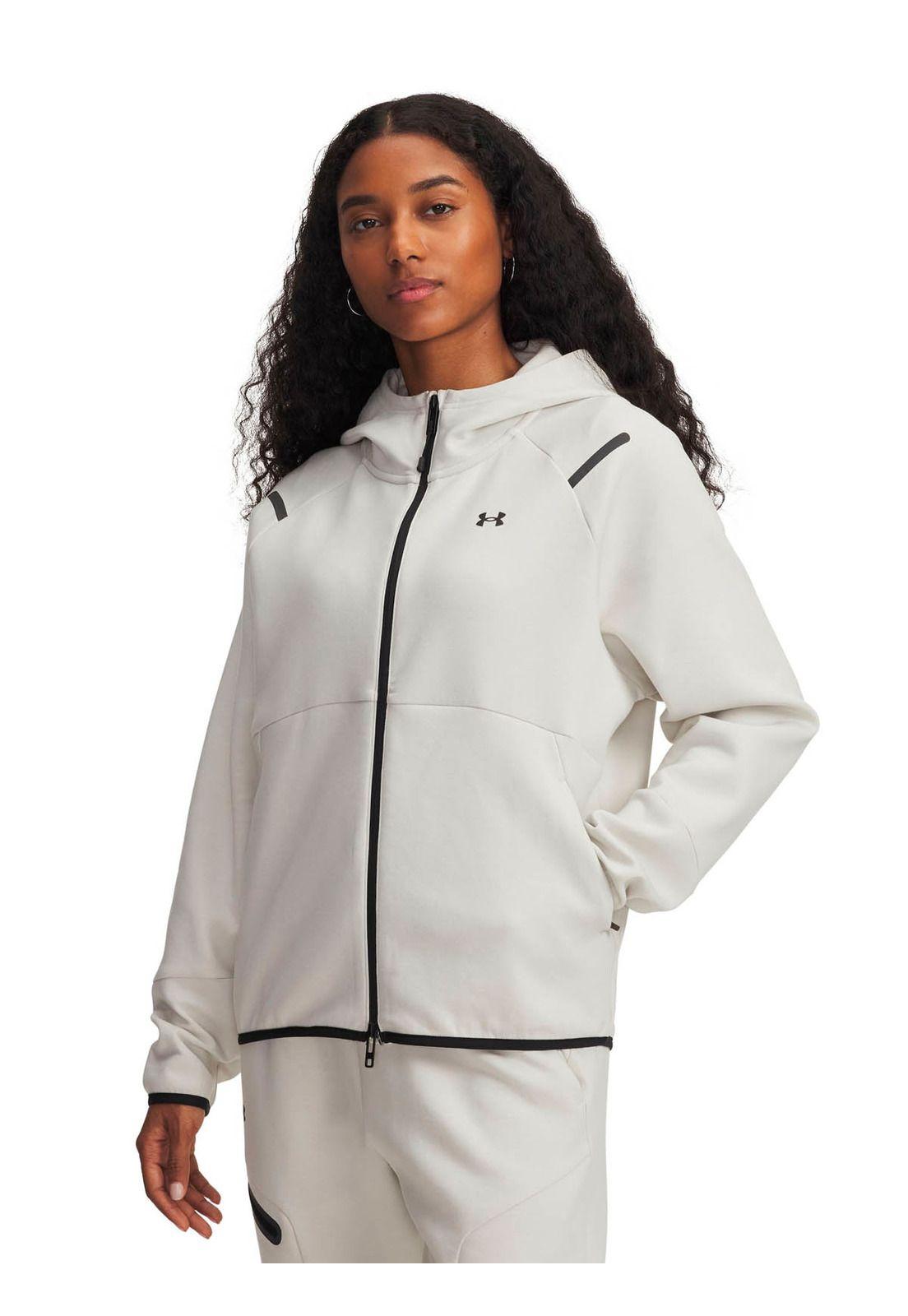 Polerón Lifestyle mujer Unstoppable Fleece blanco -0