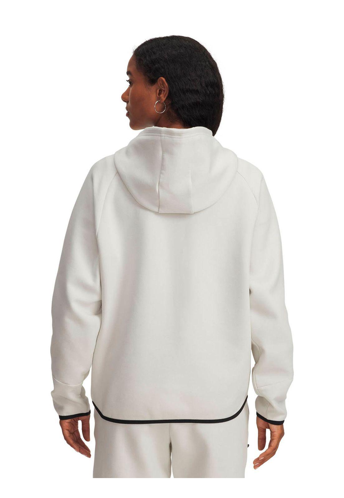Polerón Lifestyle mujer Unstoppable Fleece blanco -1