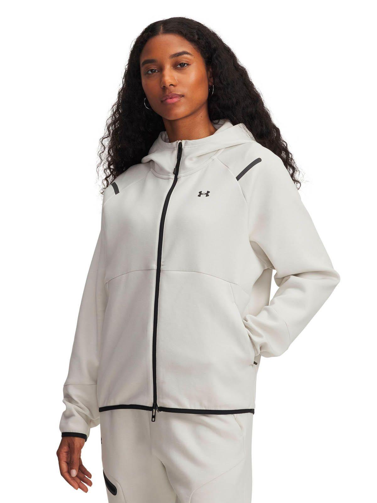 Polerón Lifestyle mujer Unstoppable Fleece blanco -0
