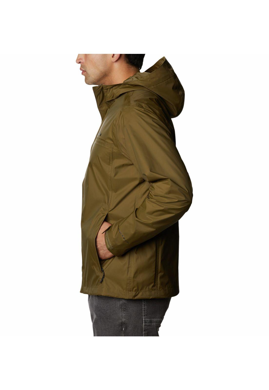 Cortaviento Hombre Watertight Ii Jacket Verde Oliva-3