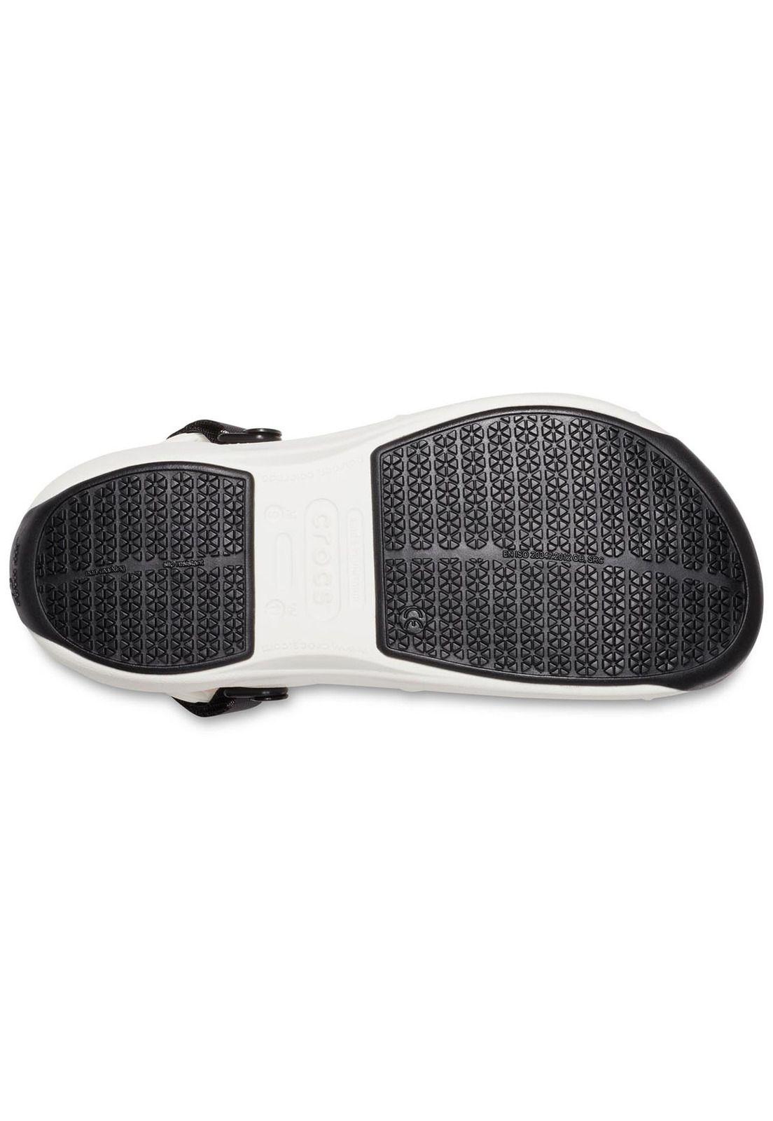 Zueco Crocs Mujer Bistro Pro Work Ltr Blanco-5