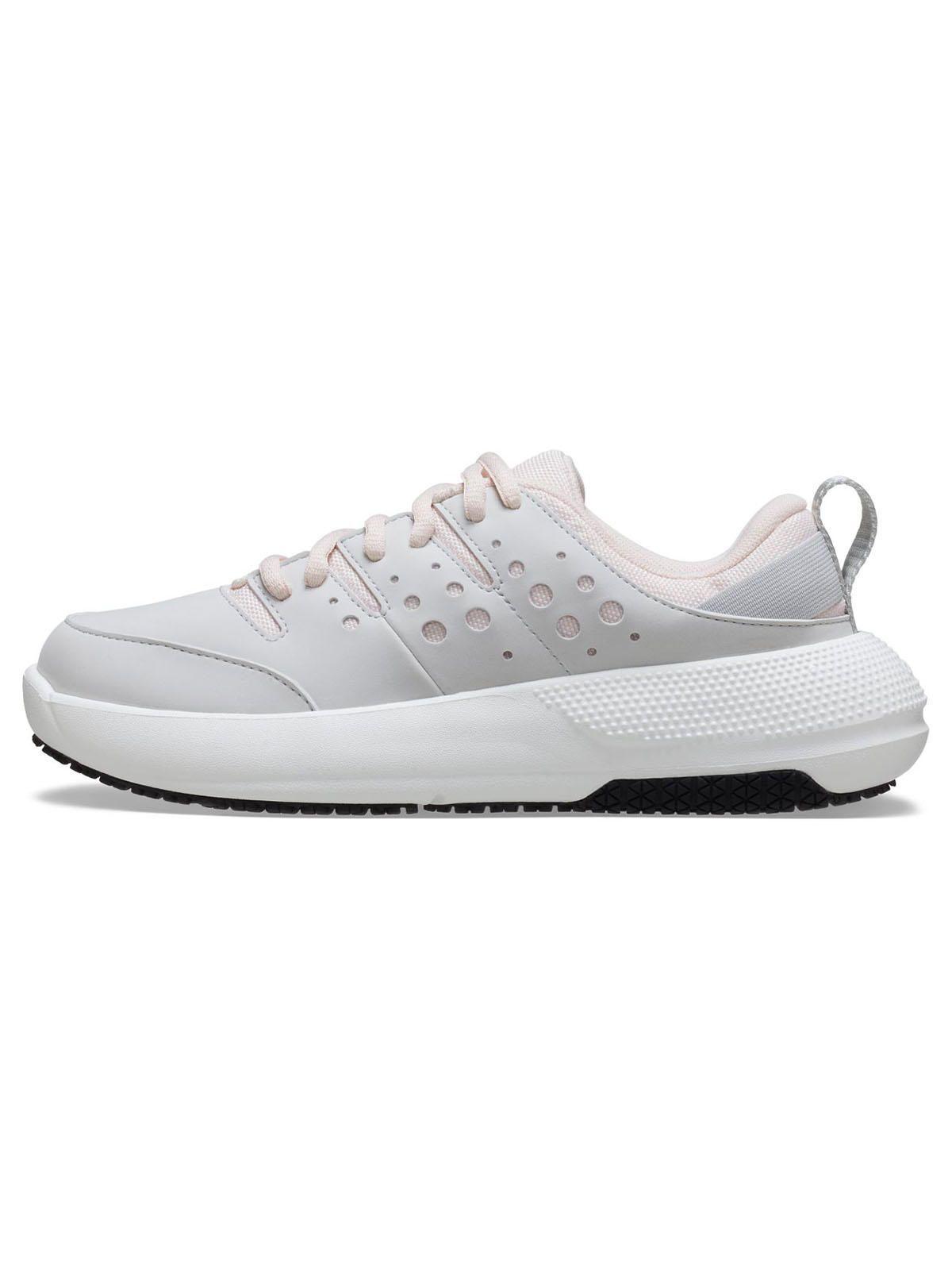 Zapatilla Mujer Crocs Work OTC Antideslizante Gris Clar-1