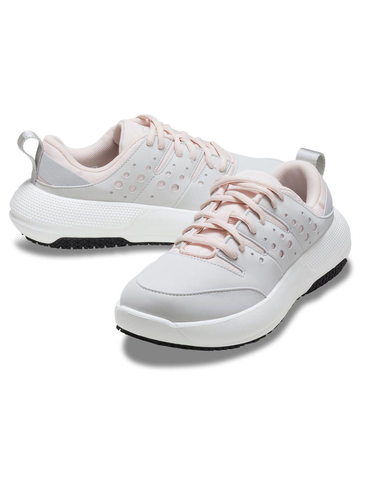 Zapatilla Mujer Crocs Work OTC Antideslizante Gris Clar-3