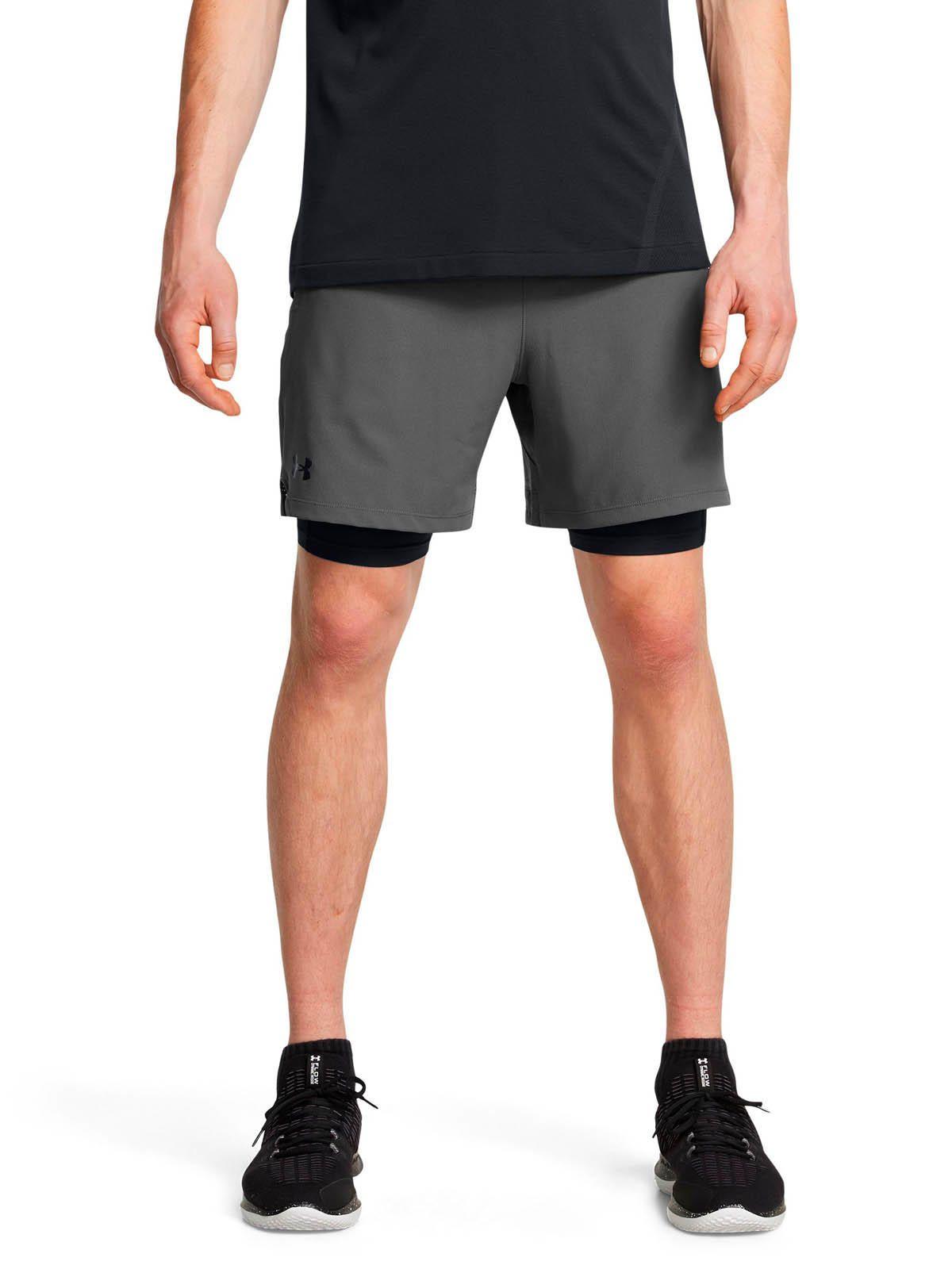 Short Training para hombre Vanish Woven 2-in-1 gris -3