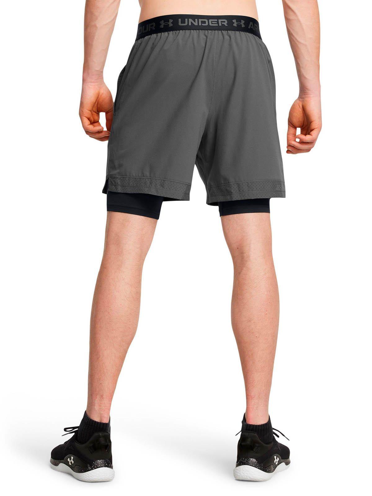 Short Training para hombre Vanish Woven 2-in-1 gris -4