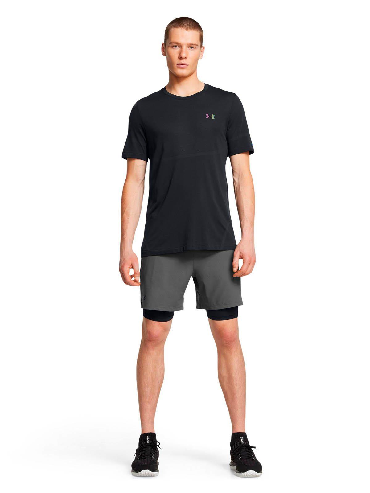 Short Training para hombre Vanish Woven 2-in-1 gris -5