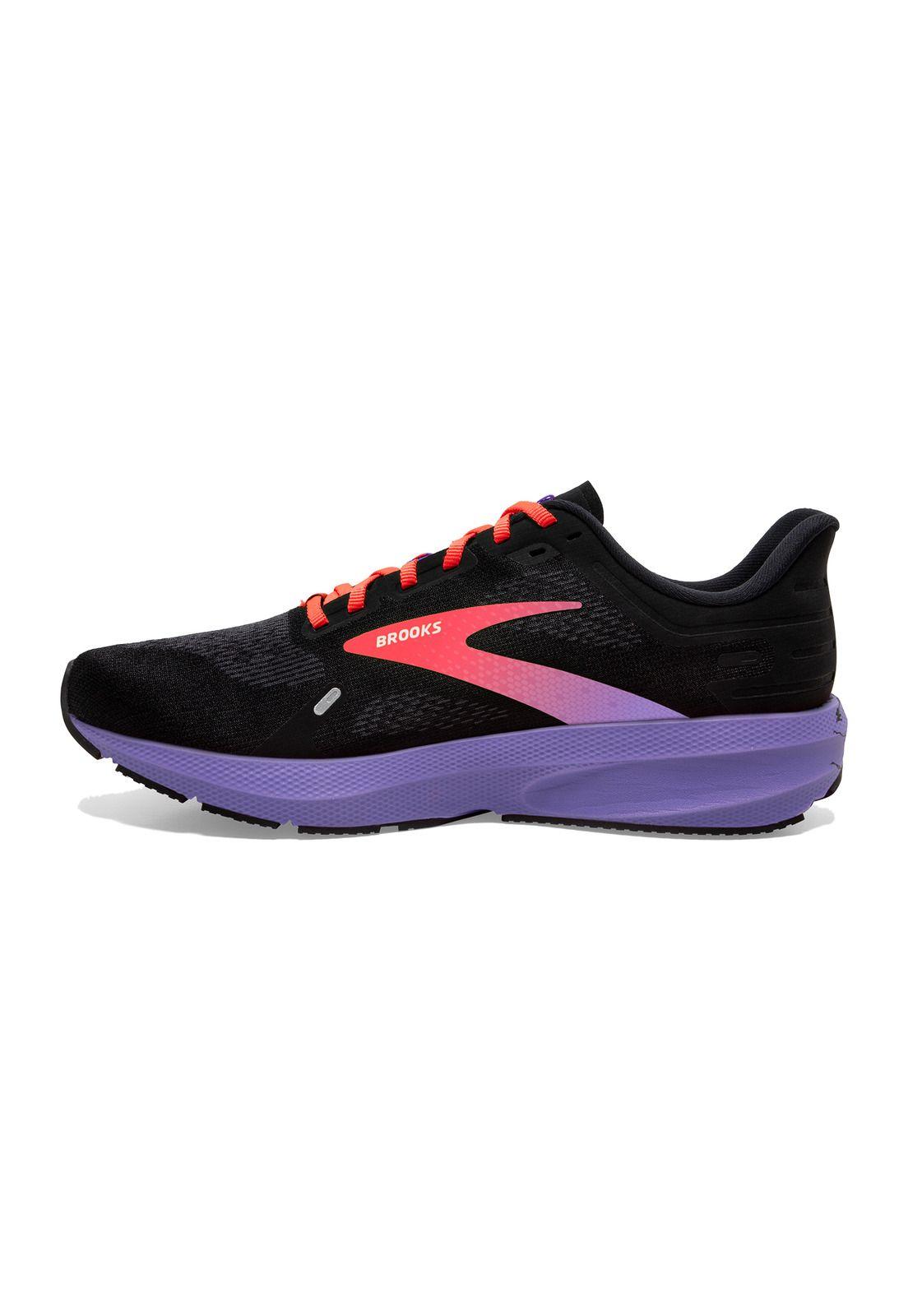 Zapatilla Running Launch 9 Negro Mujer-1