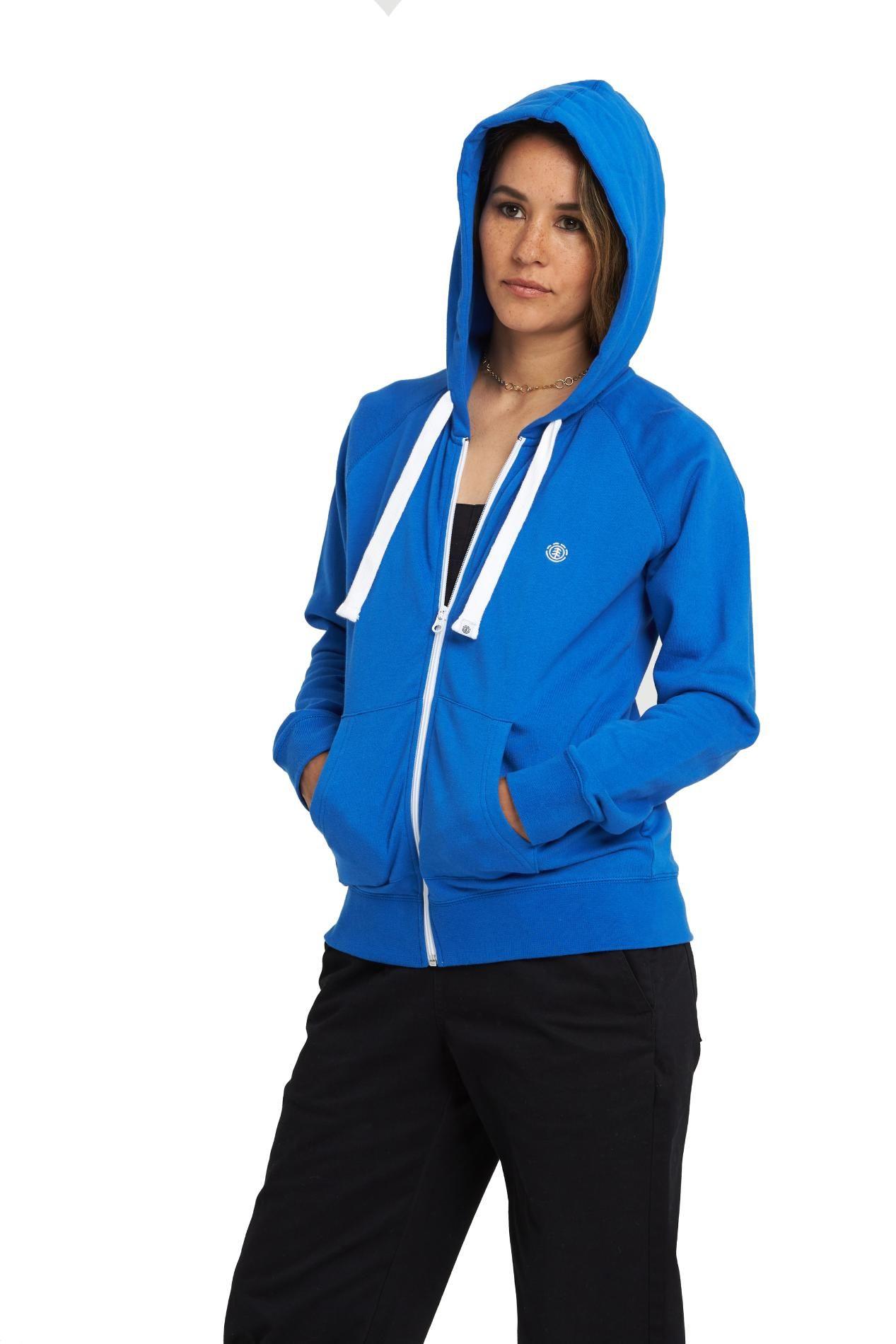 Poleron Mujer Lette Zip Ft Azul Element-0