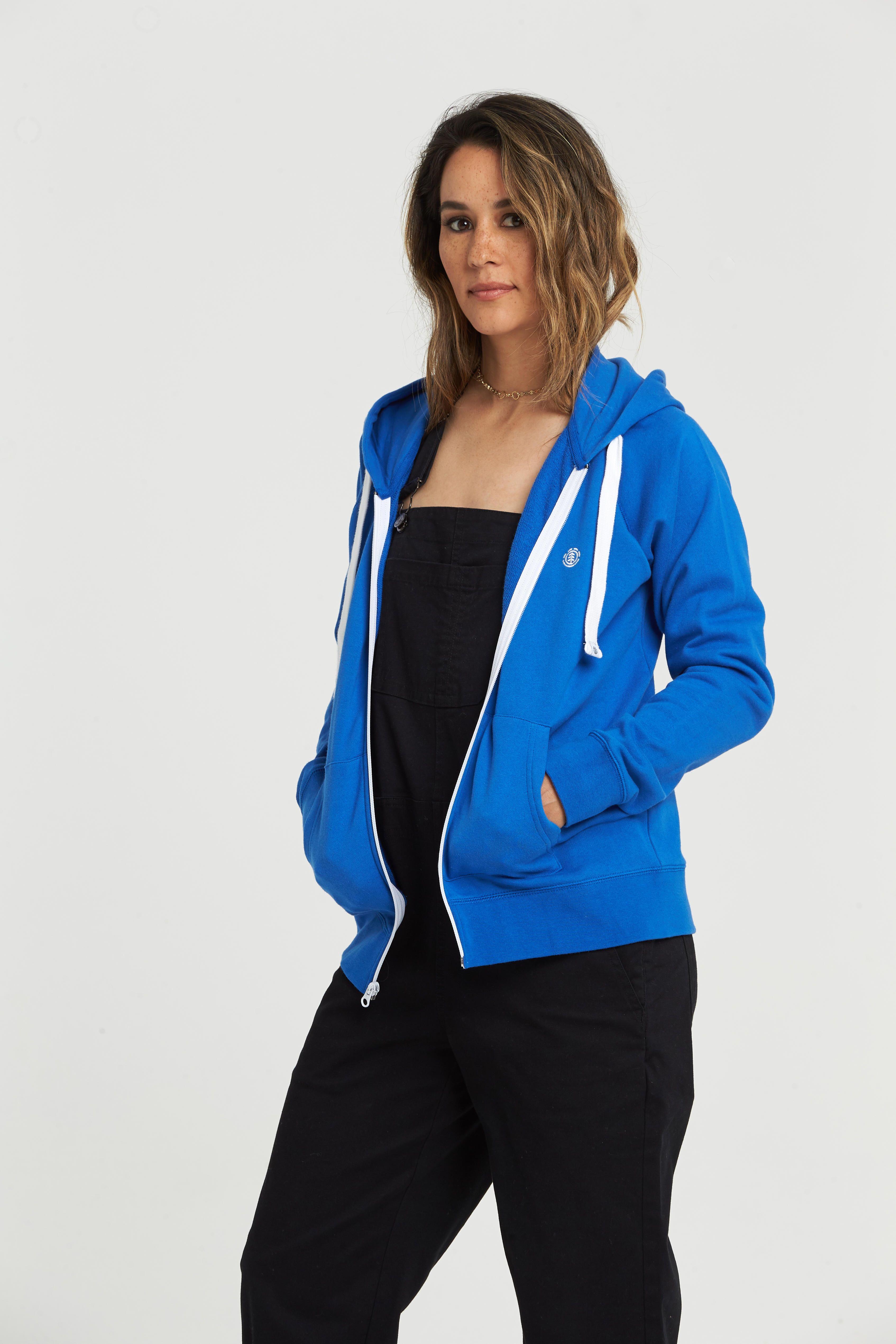 Poleron Mujer Lette Zip Ft Azul Element-2