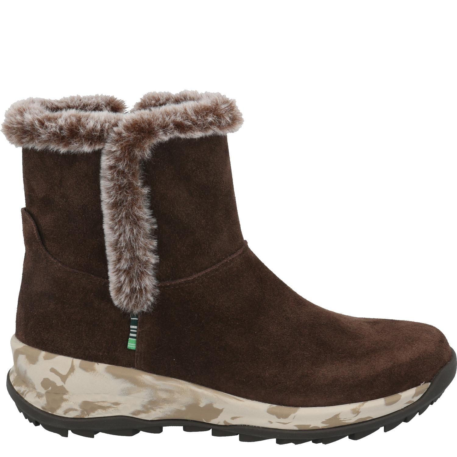 Botín Mujer Zion Café Oscuro-0