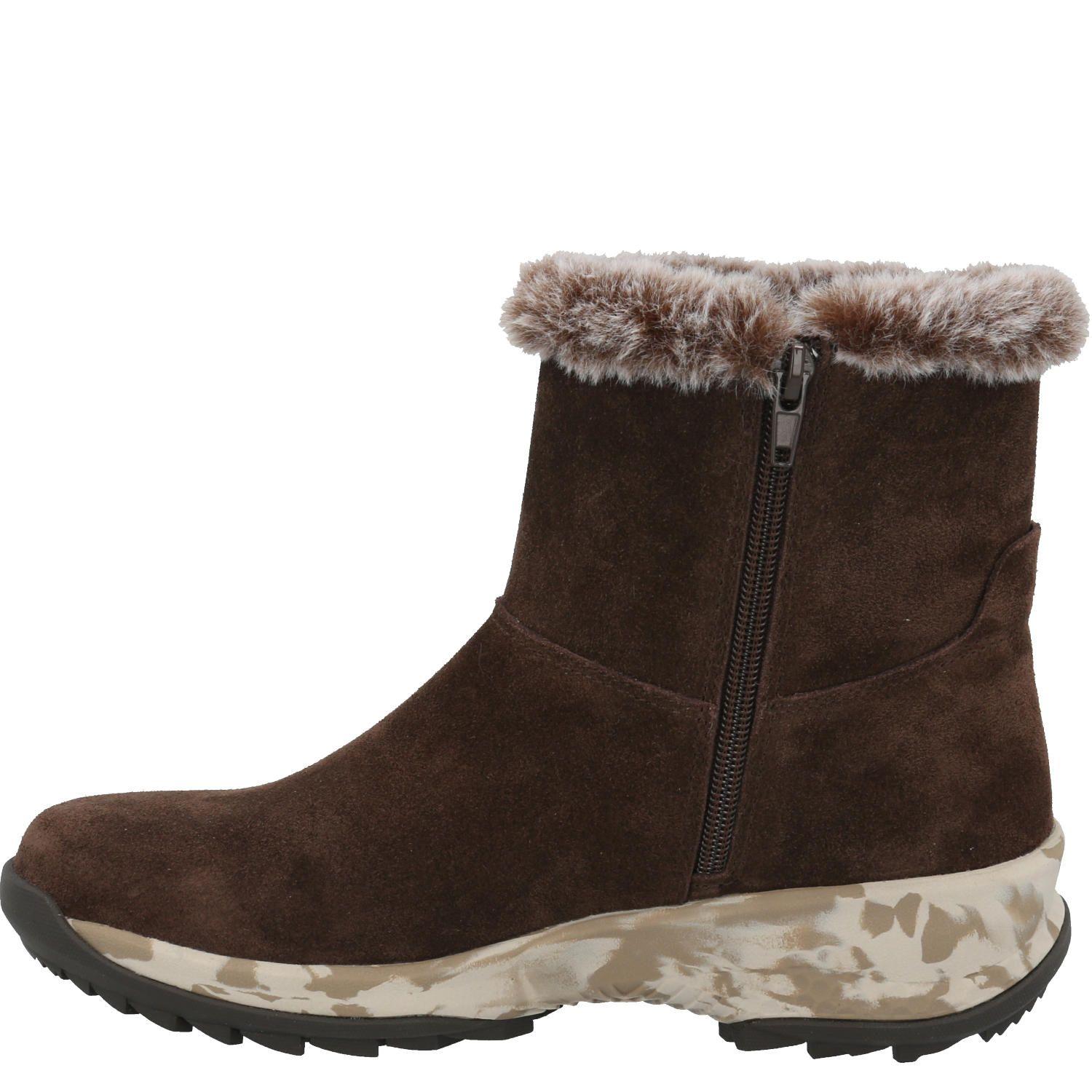 Botín Mujer Zion Café Oscuro-4