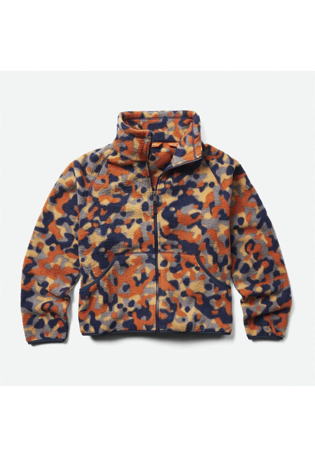 Polar Mujer Wms Sherpa Full Zip Naranja-0