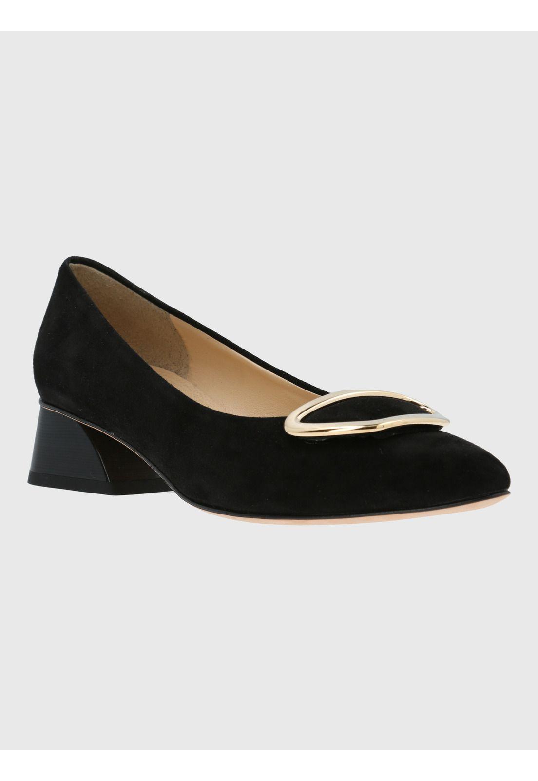 Zapato Brunate Mujer Cuero Vignola Negro-0