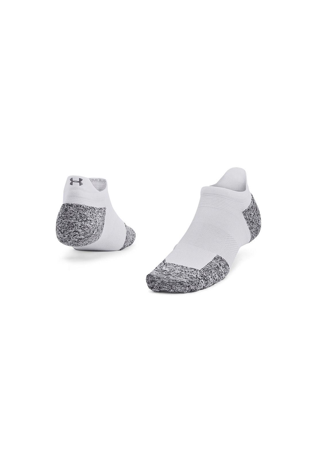 Calcetines low unsex ArmourDry Run Blanco-0
