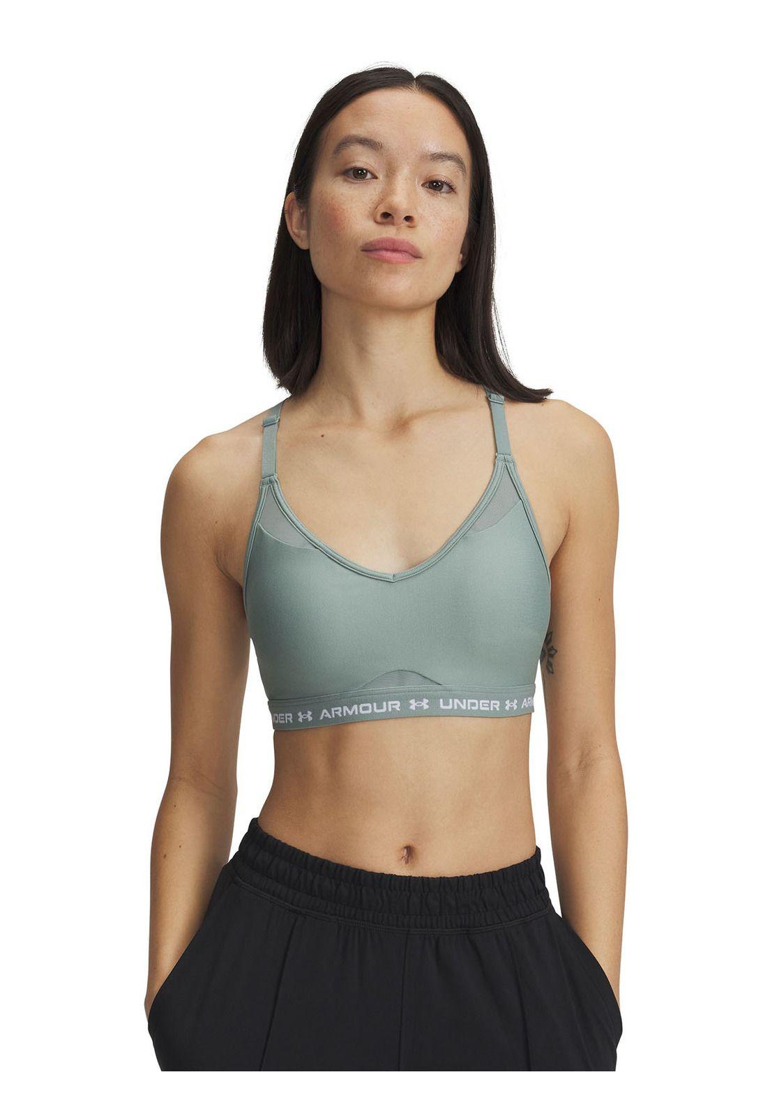 Sostén Deportivo Crossback Low Mujer Verde-0