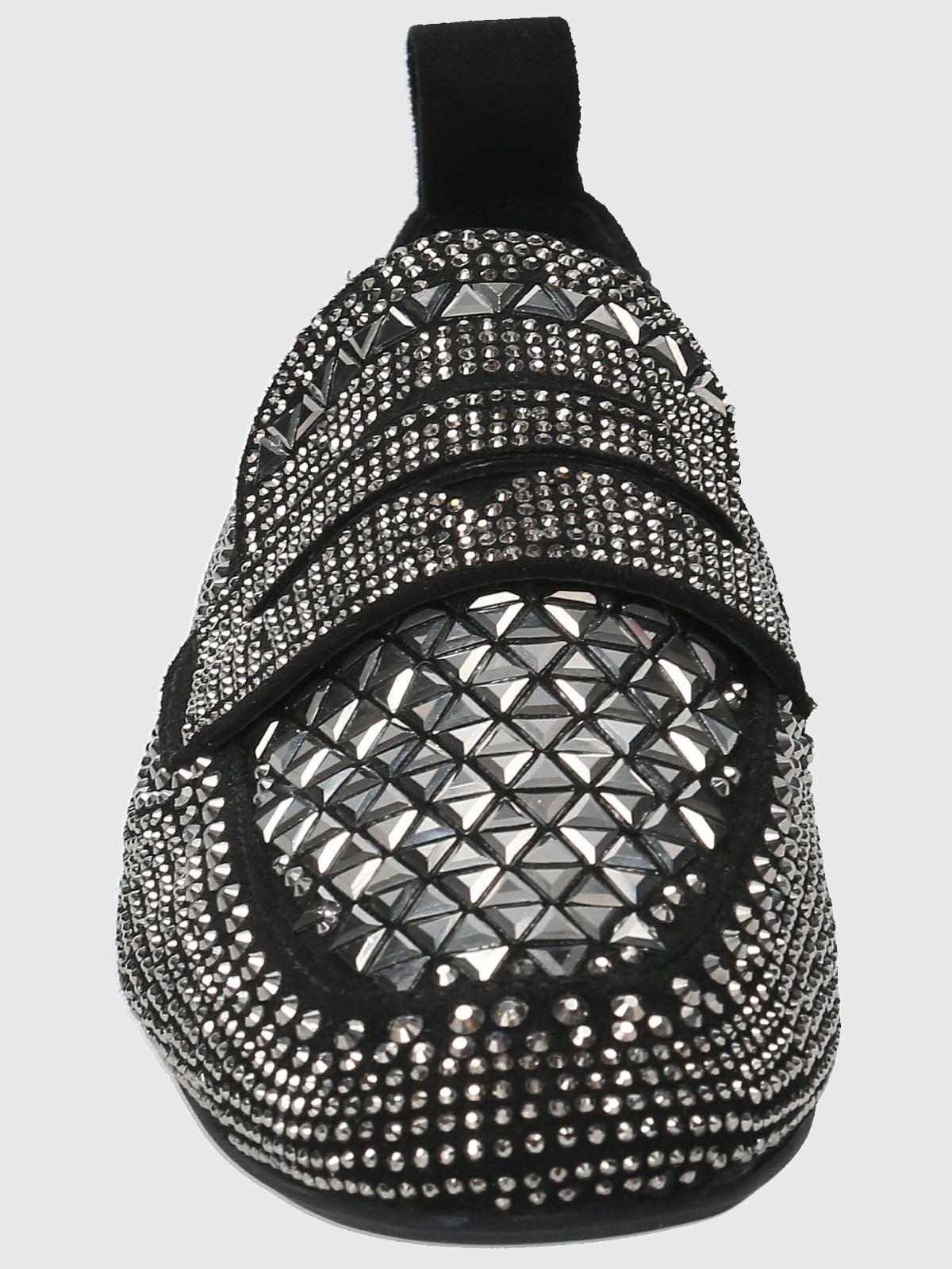 Mocasín Poliester Mujer Cristel Negro-3