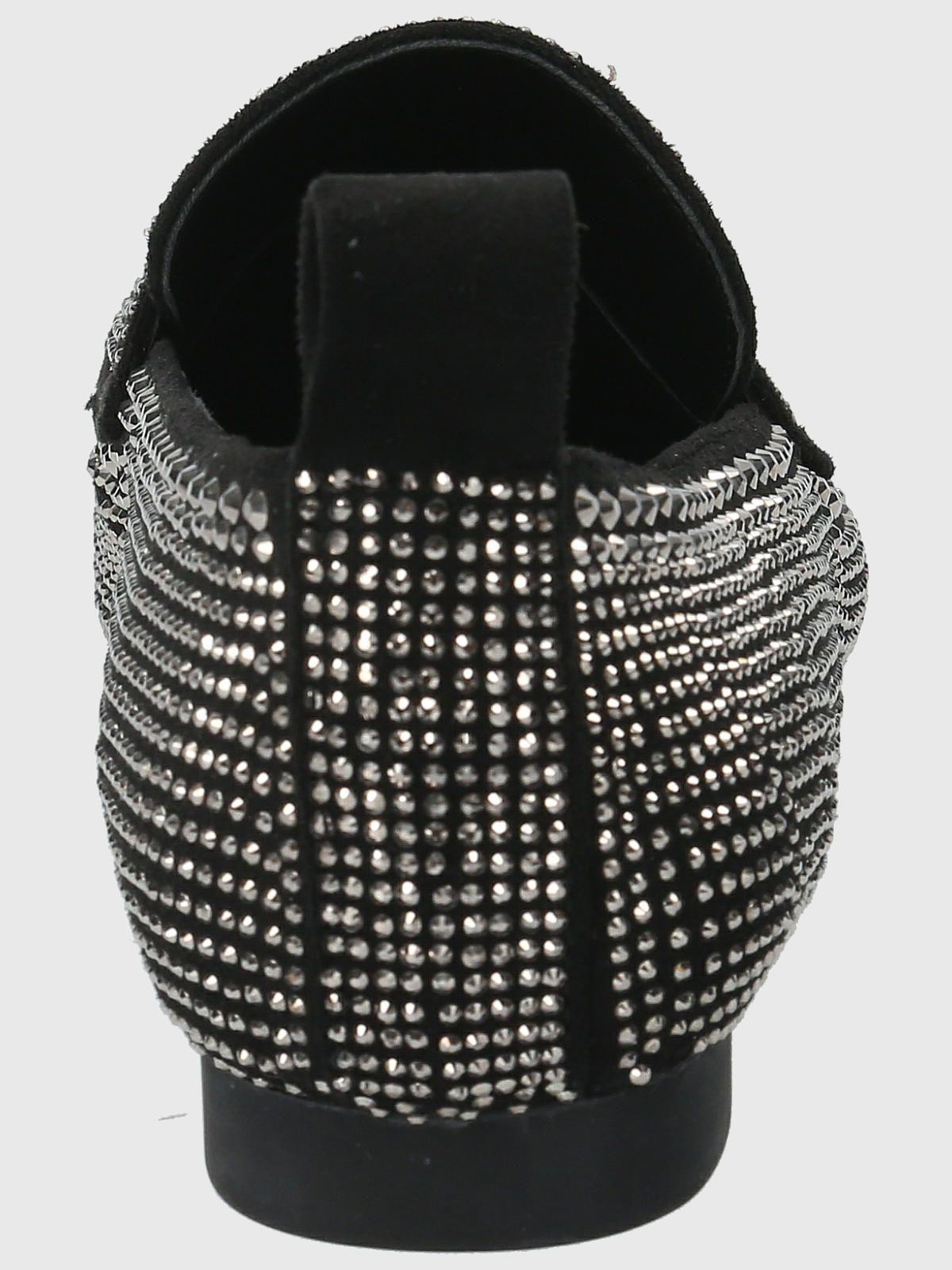 Mocasín Poliester Mujer Cristel Negro-6