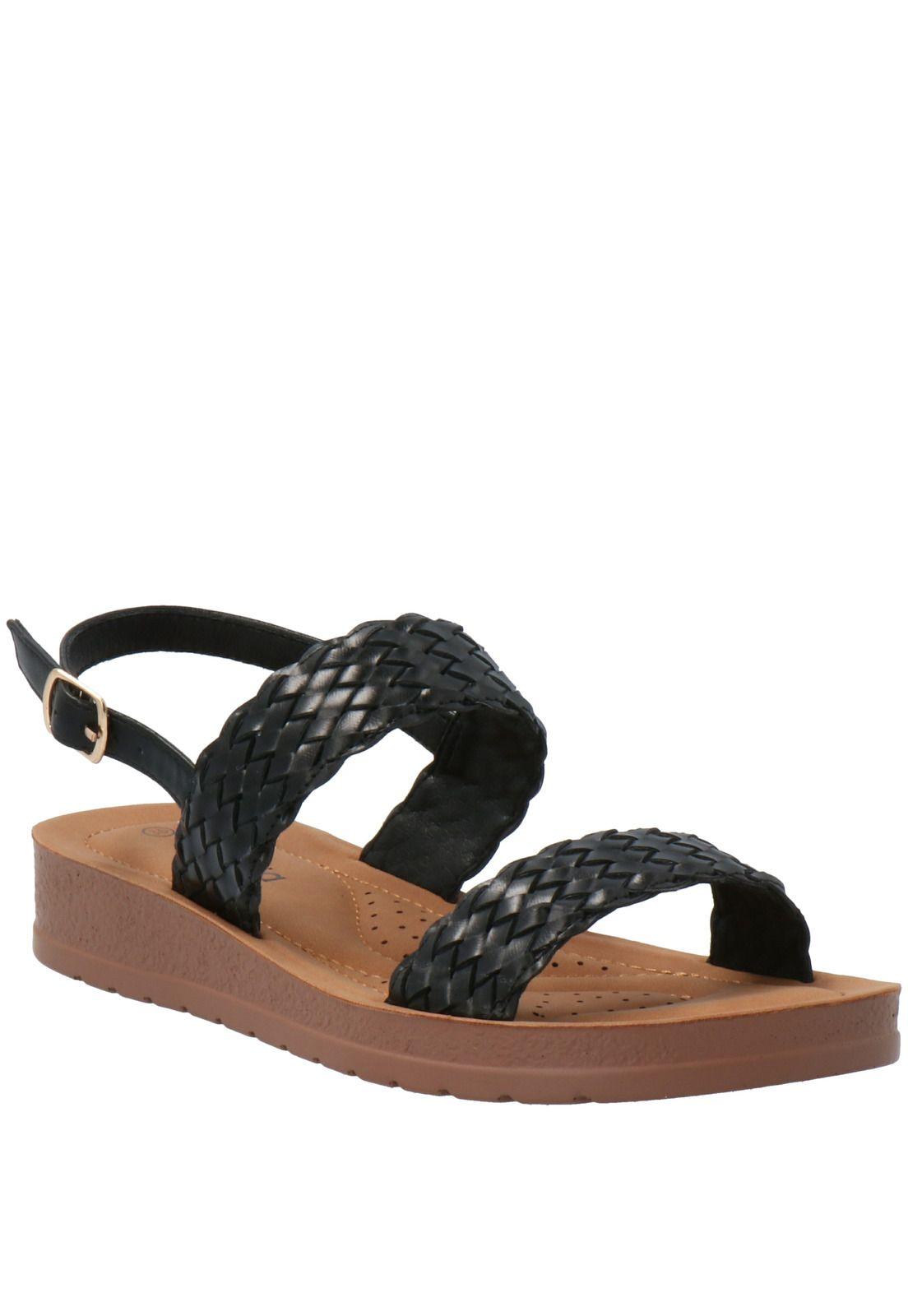 Sandalia Mujer Mousse Negro-0