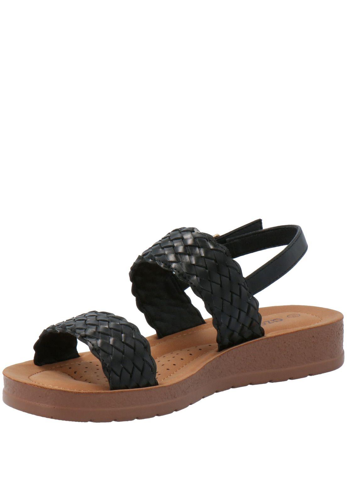 Sandalia Mujer Mousse Negro-3