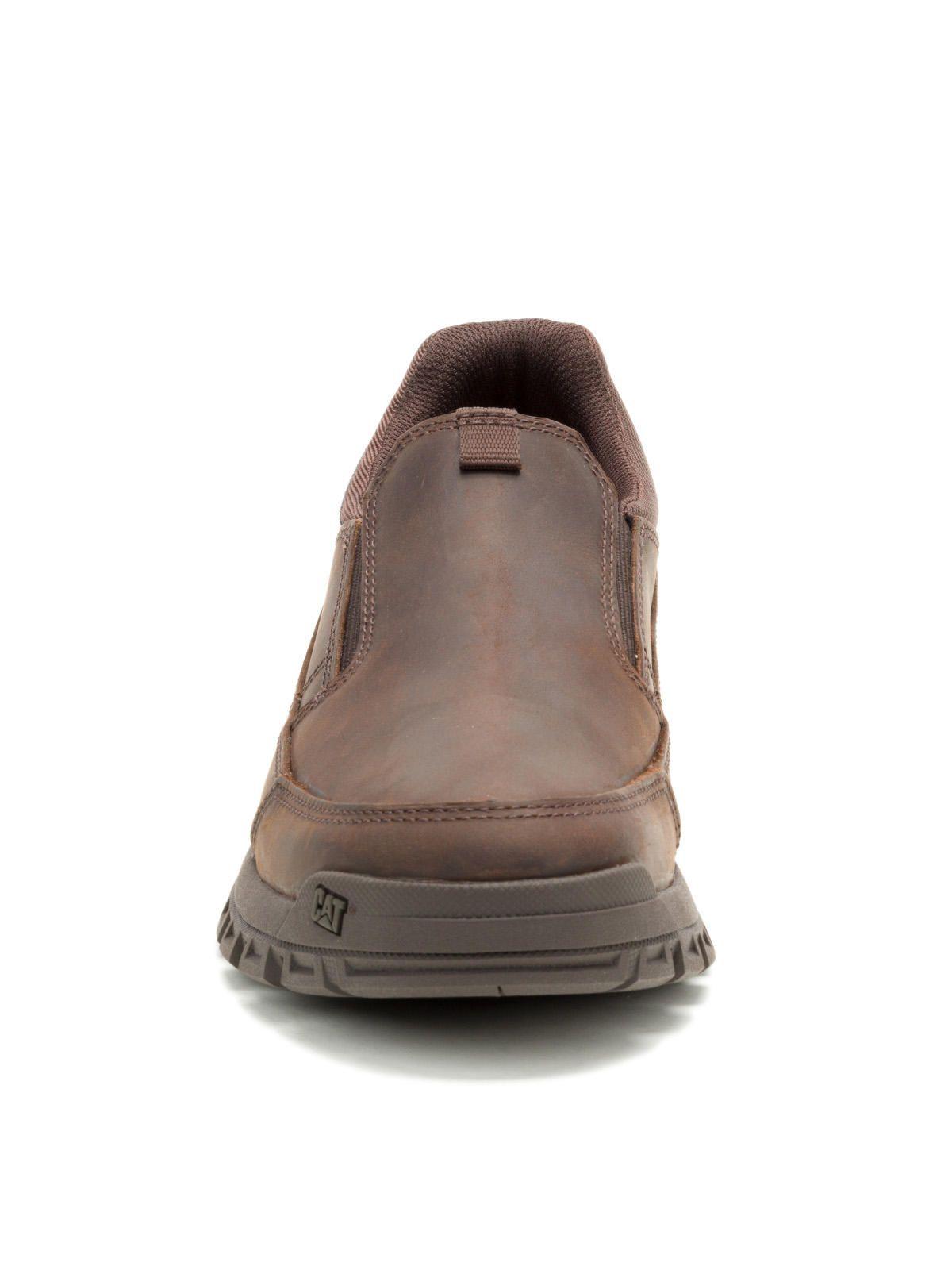 Zapatilla Cuero Threshold Slip On Hombre Café-4