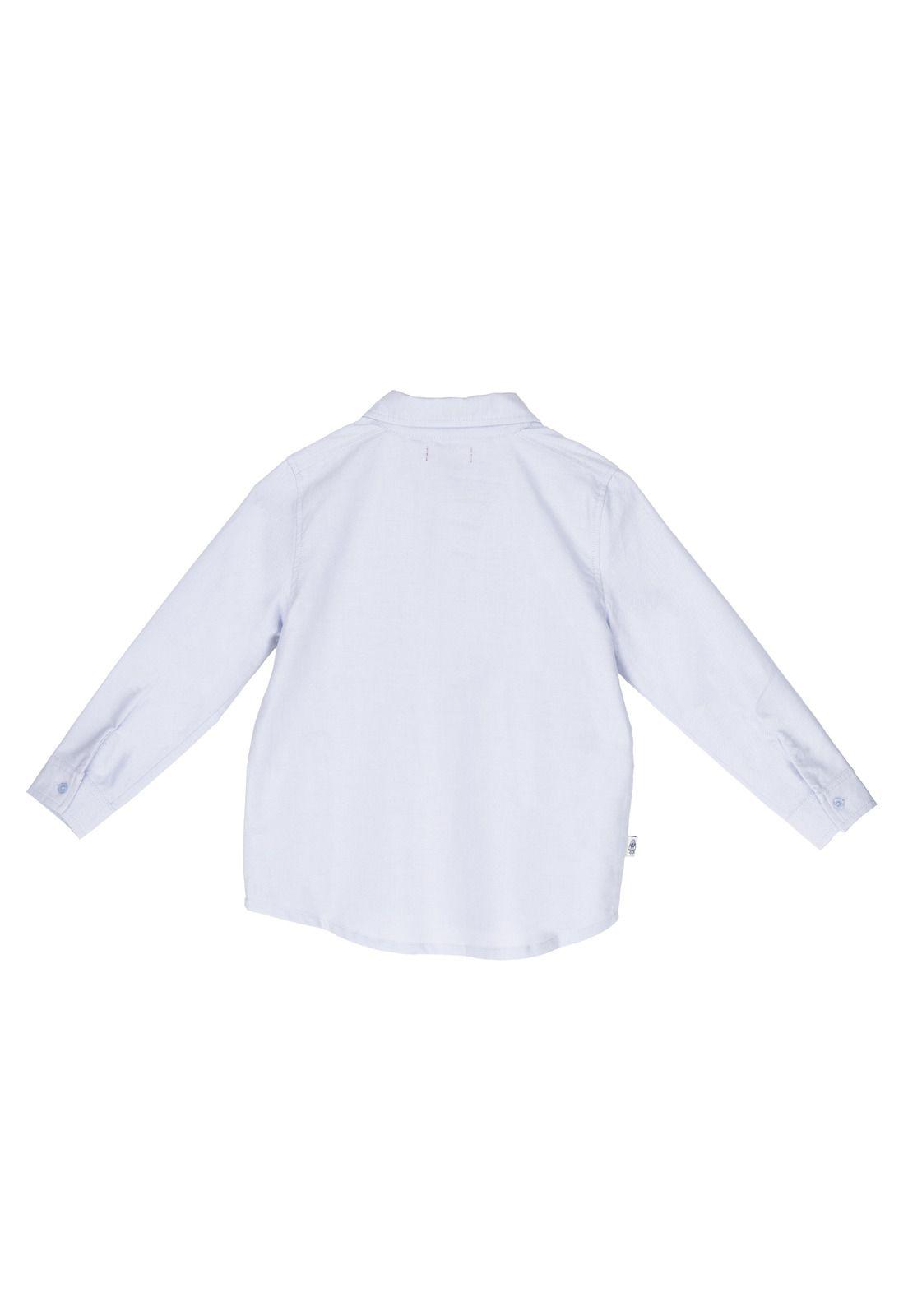 Camisa Niño Oxford (4-16) Azul Cielo-5