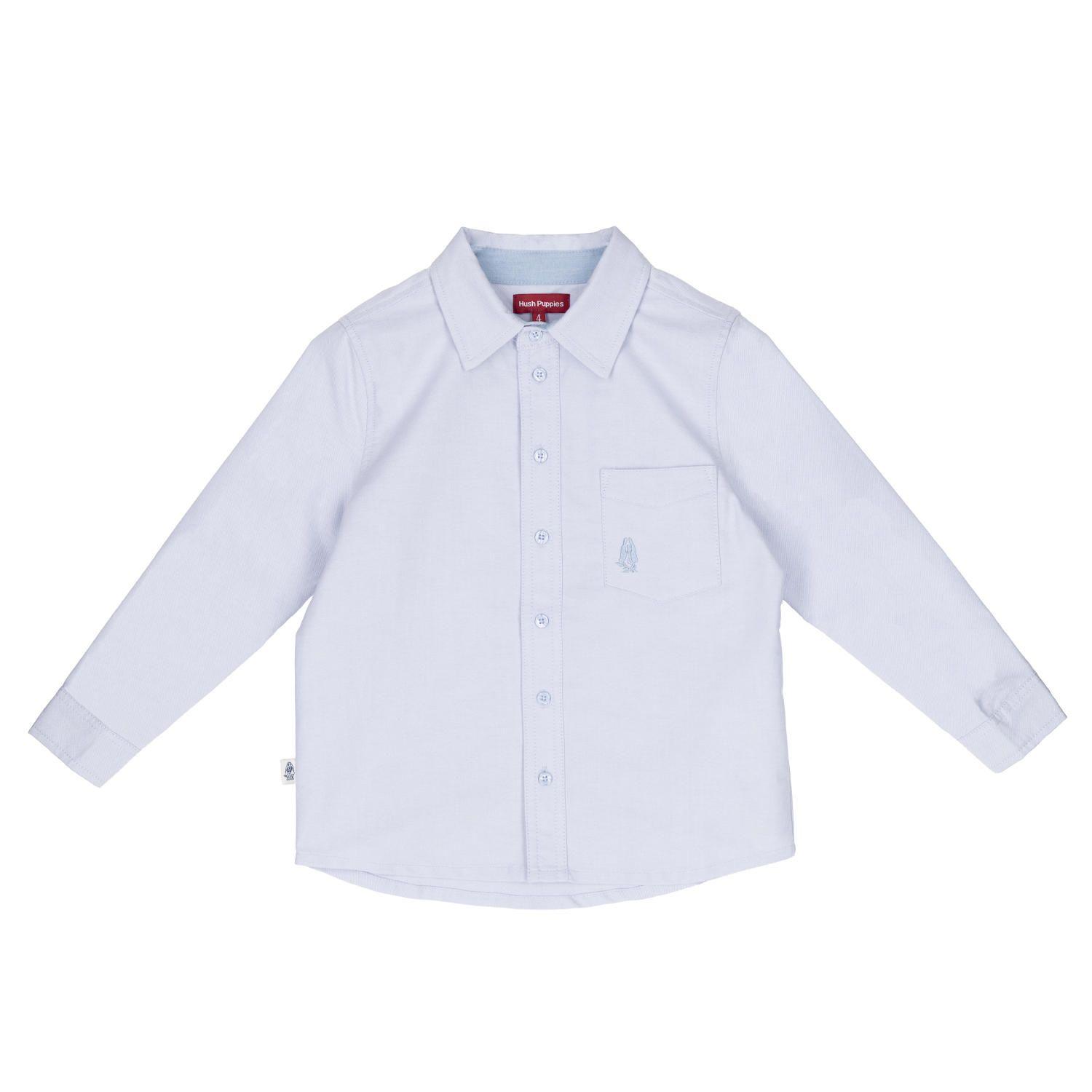 Camisa Niño Oxford (4-16) Azul Cielo-0