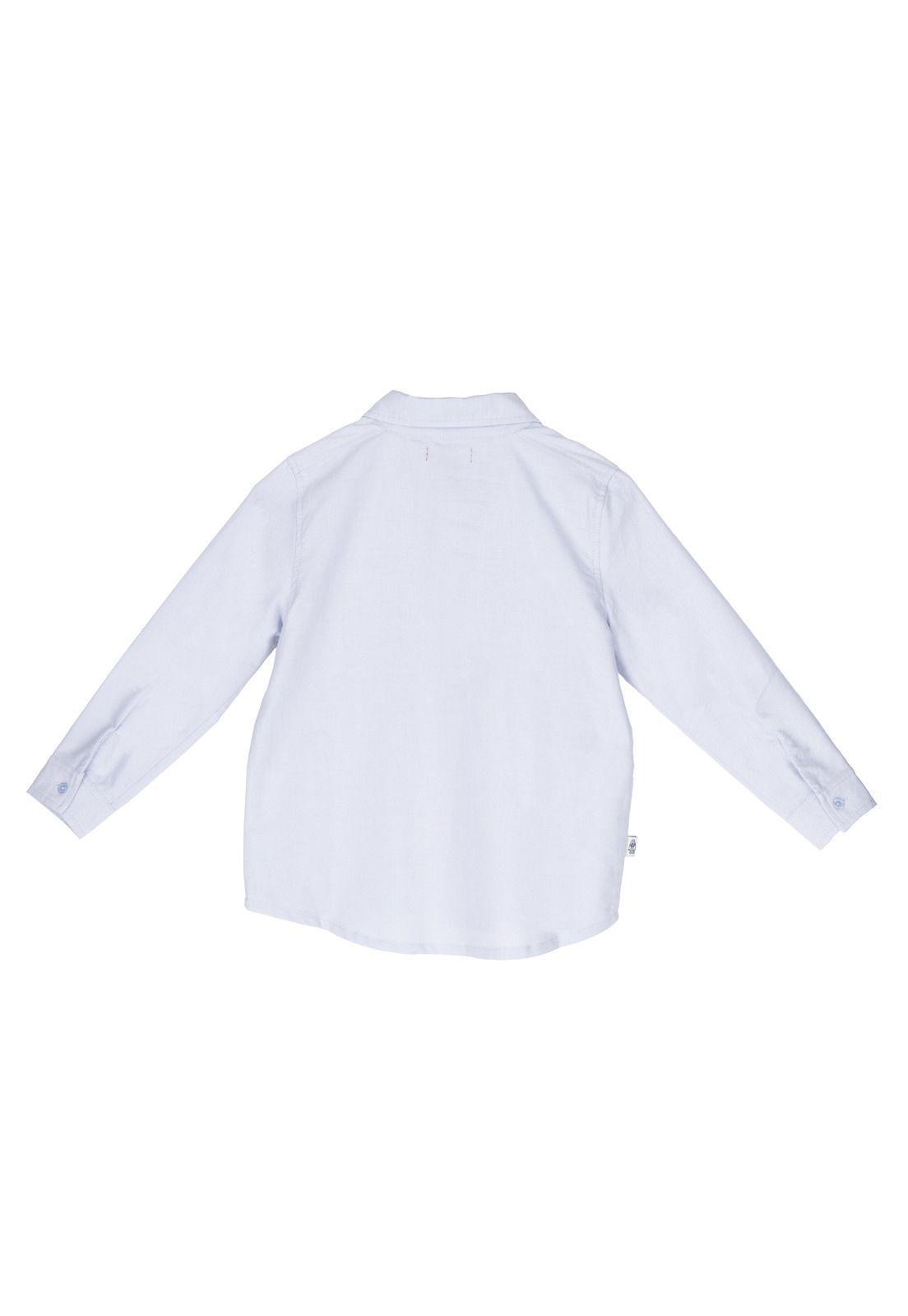 Camisa Niño Oxford (4-16) Azul Cielo-5