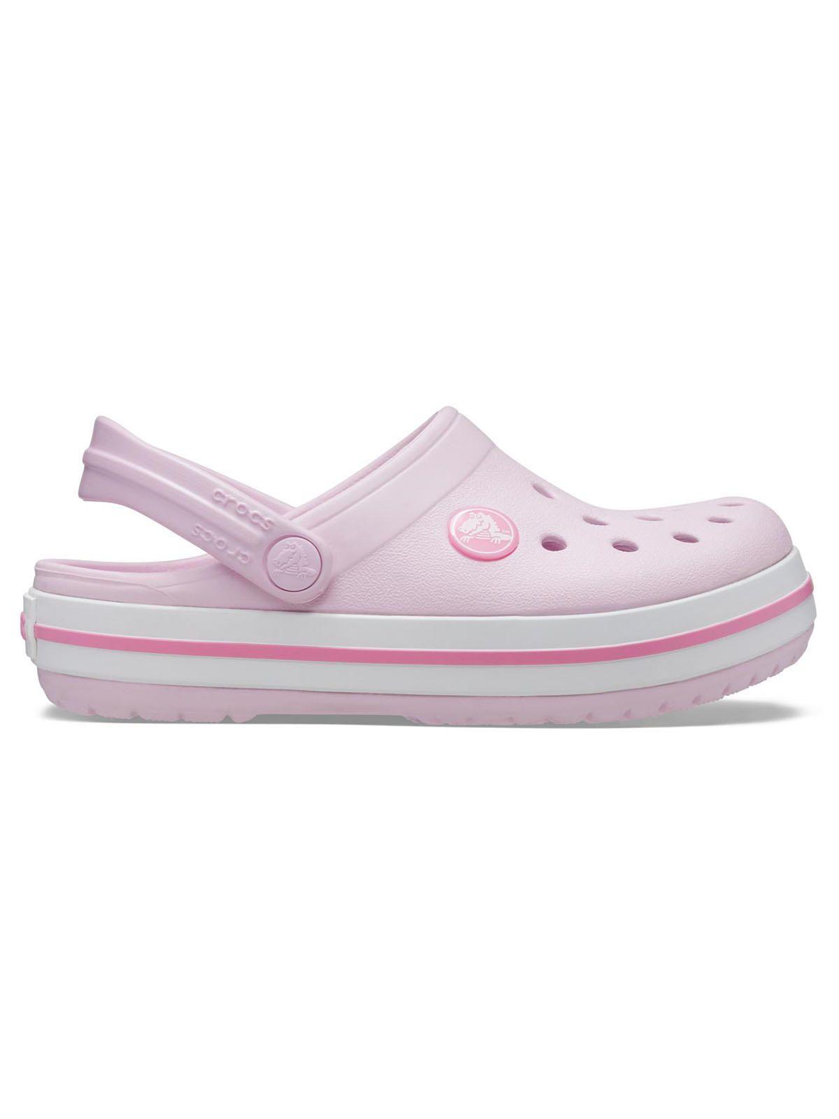 Zueco Crocs Niño Crocband Clog K Rosado-0