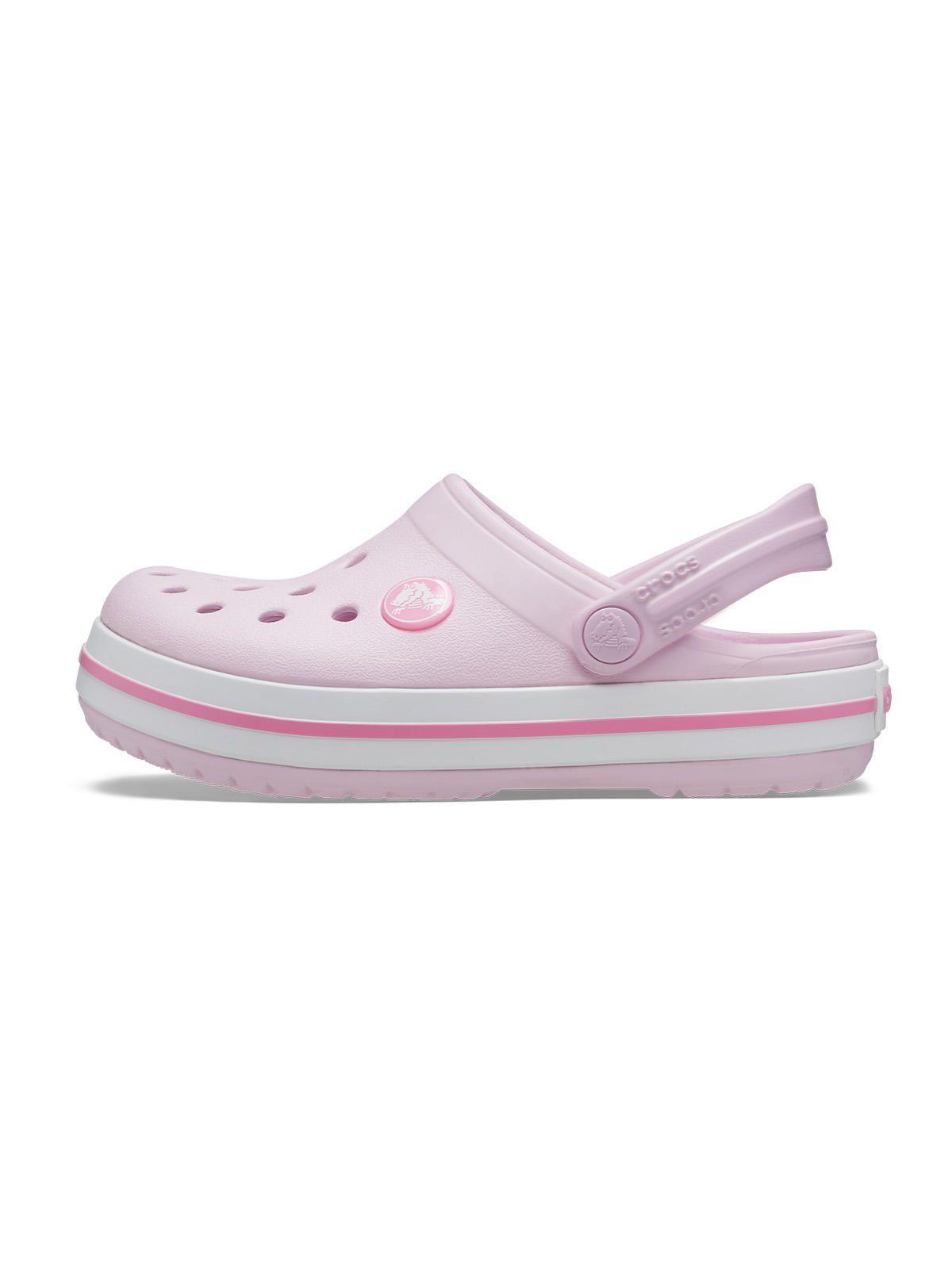 Zueco Crocs Niño Crocband Clog K Rosado-1