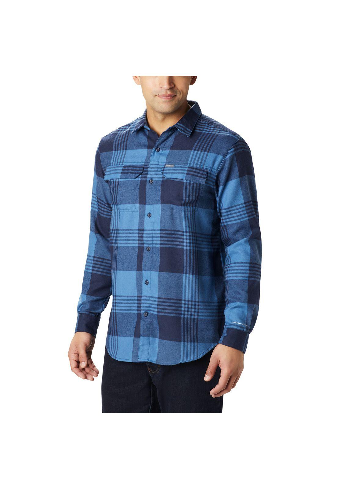 Camisa Silver Ridge™ 2.0 Flannel Azul-0
