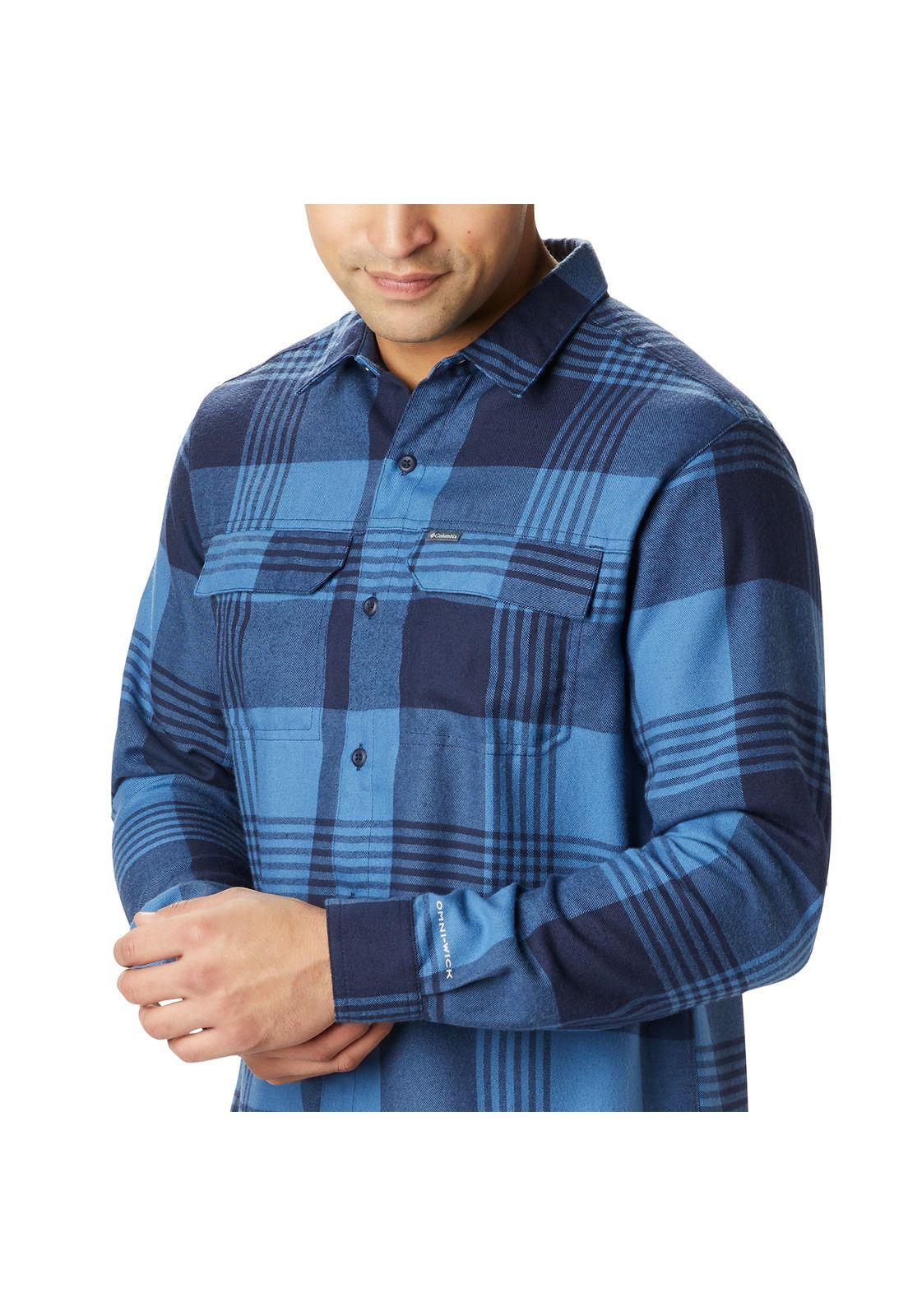 Camisa Silver Ridge™ 2.0 Flannel Azul-2